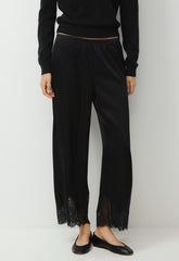 Archway Satin Pant - BLACK/BLACK
