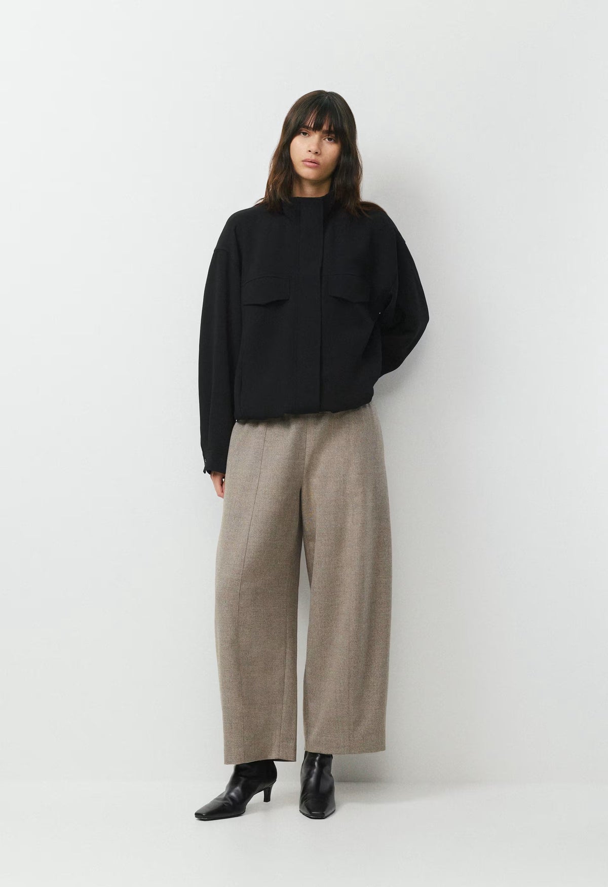 Somerset Pant - NOMAD TAUPE/BLACK