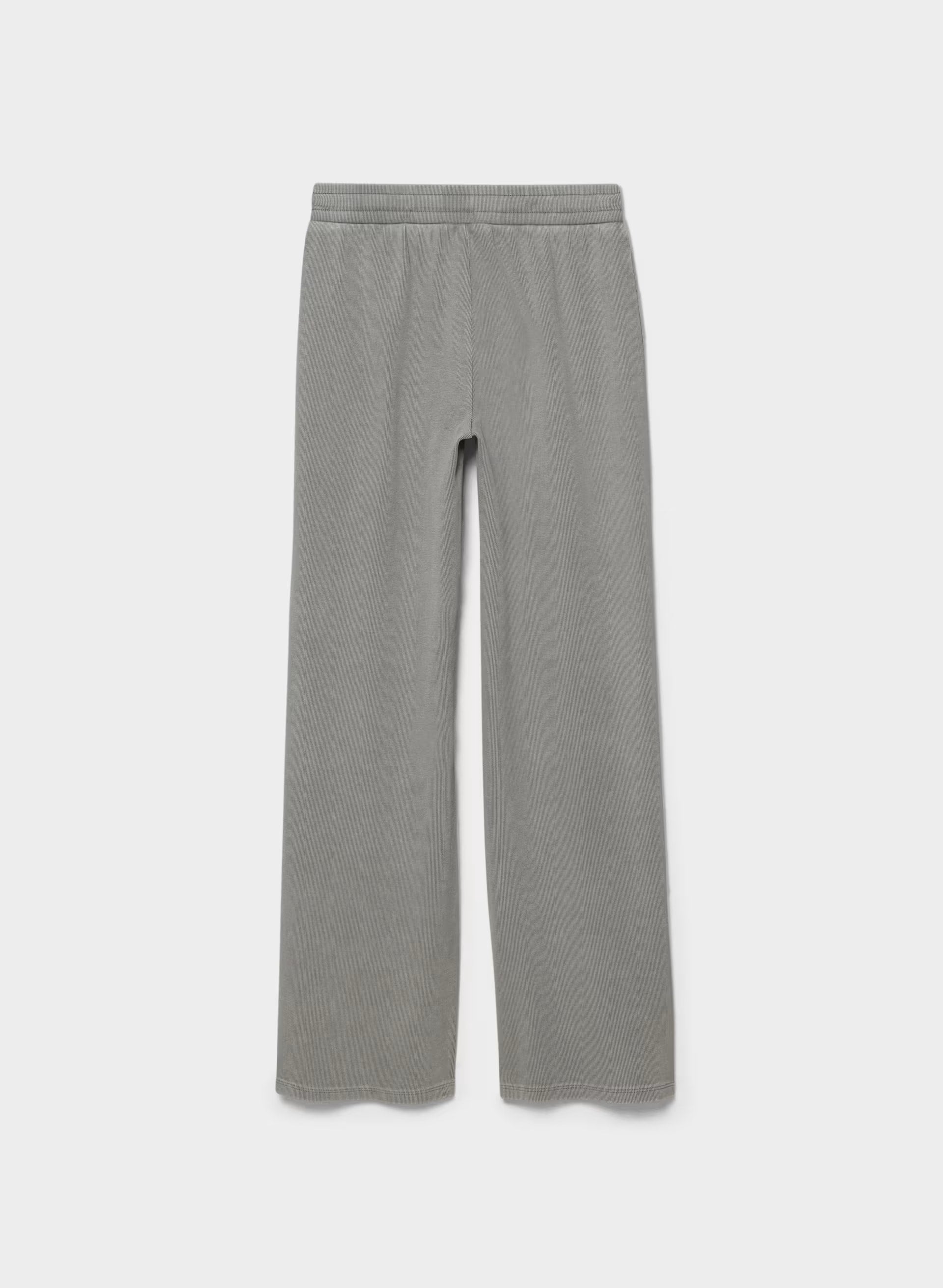 HomeStretch™ Rib Kickback Pant - LIVED-IN DARK GREY