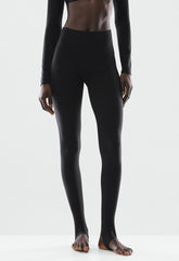 BUTTER Cheeky Hi-Rise Stirrup Legging - BLACK