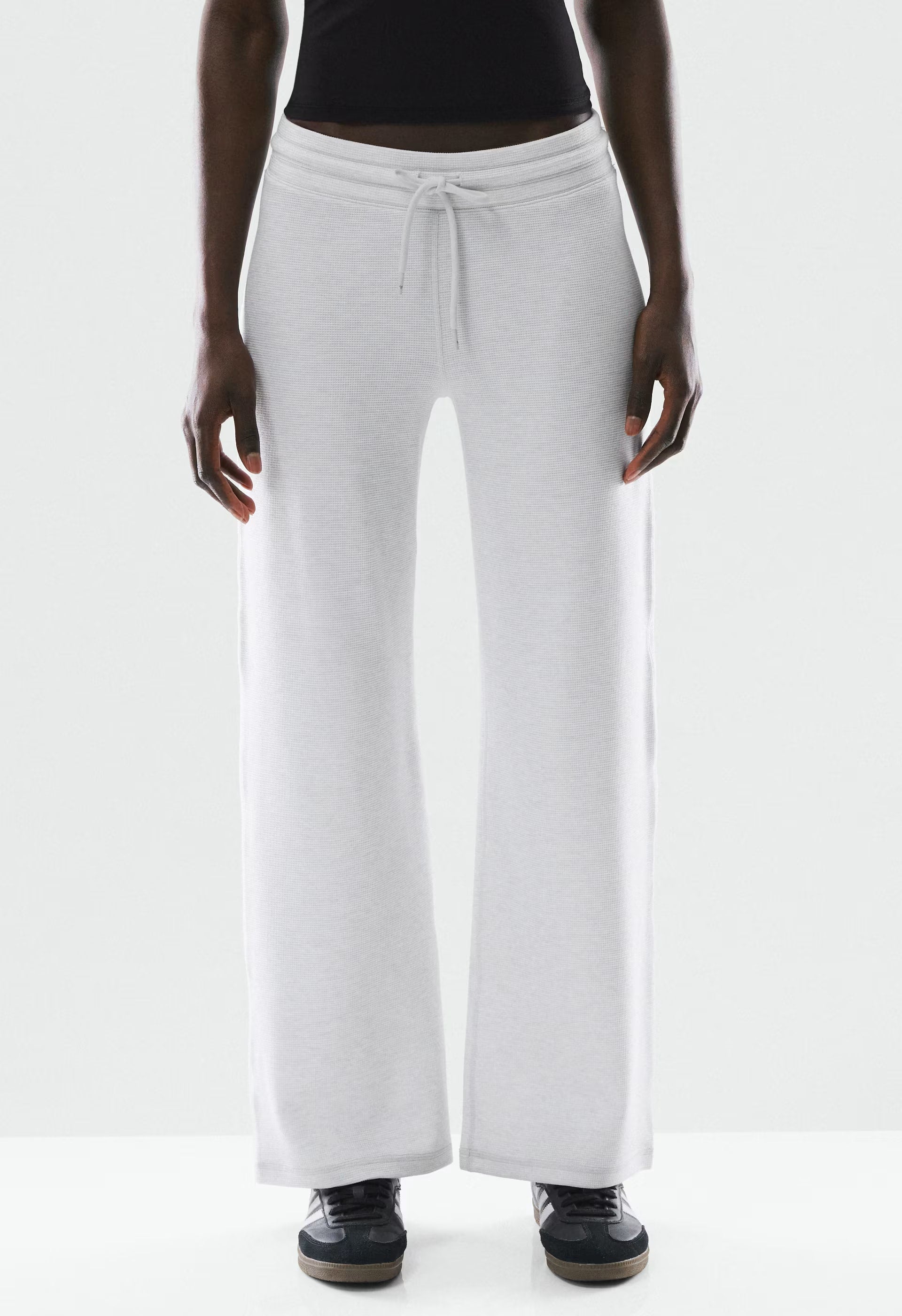 Wafflex Attune Pant - HEATHER CLOUD WHITE