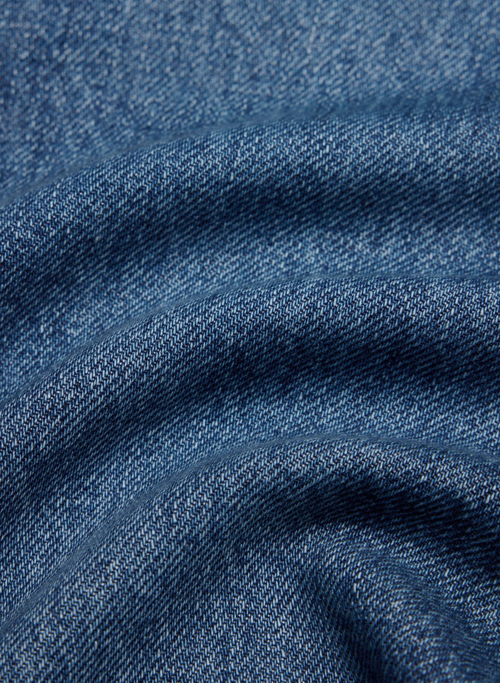 Denim Forum The Farrah Lo-Rise Wide Jean - VNTGE MD DARK BLUE
