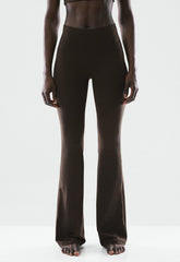 BUTTER Cheeky Infinite Hi Flare 34 Legging - CACAO NIB BROWN
