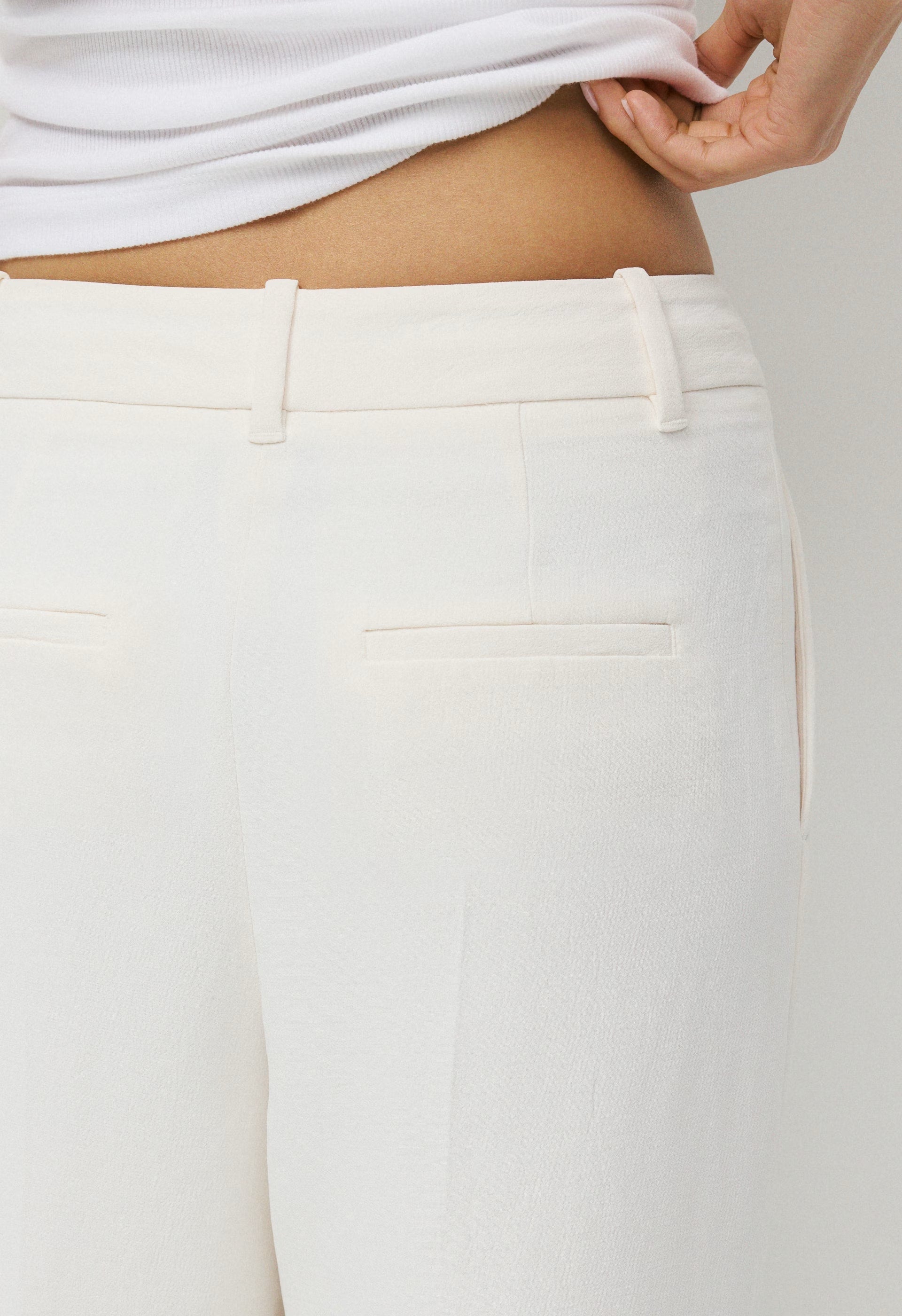 The Effortless Pant™ - Crepette™ - LIGHT BIRCH