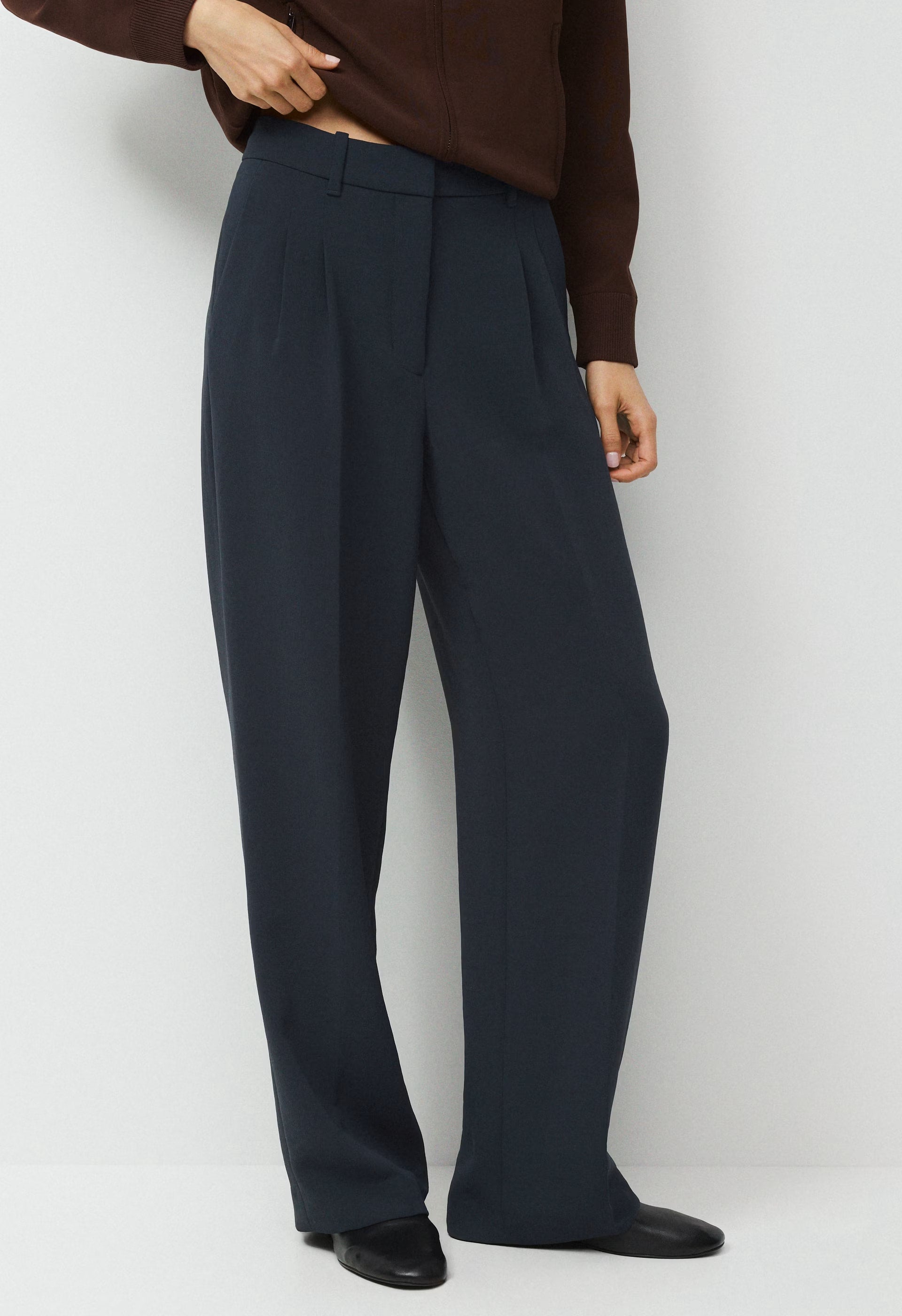 The Effortless Pant™ - Crepette™ - CACAO NIB BROWN