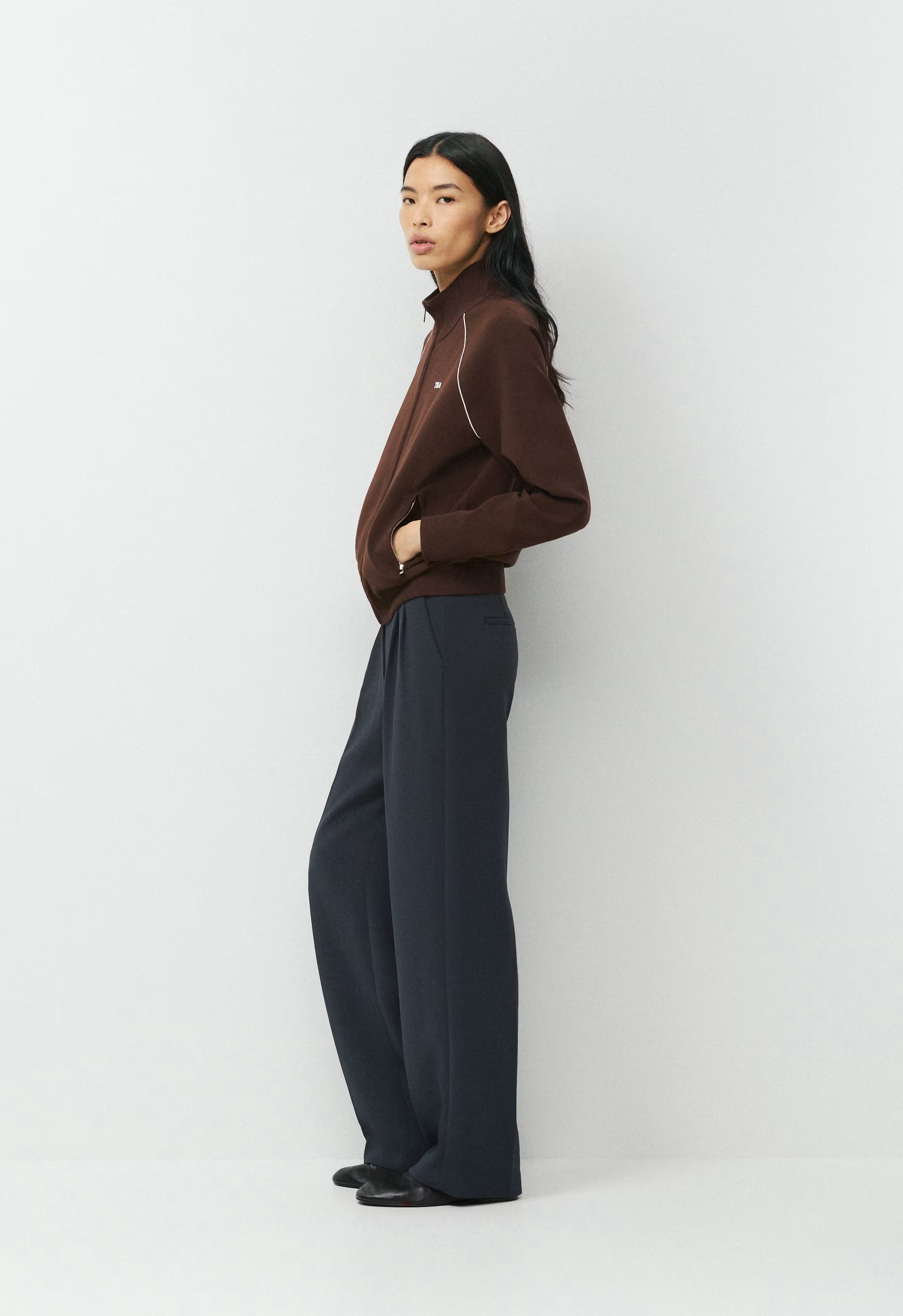 The Effortless Pant™ - Crepette™ - CACAO NIB BROWN