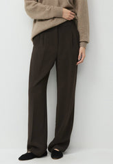 The Effortless Pant™ - Crepette™ - CACAO NIB BROWN