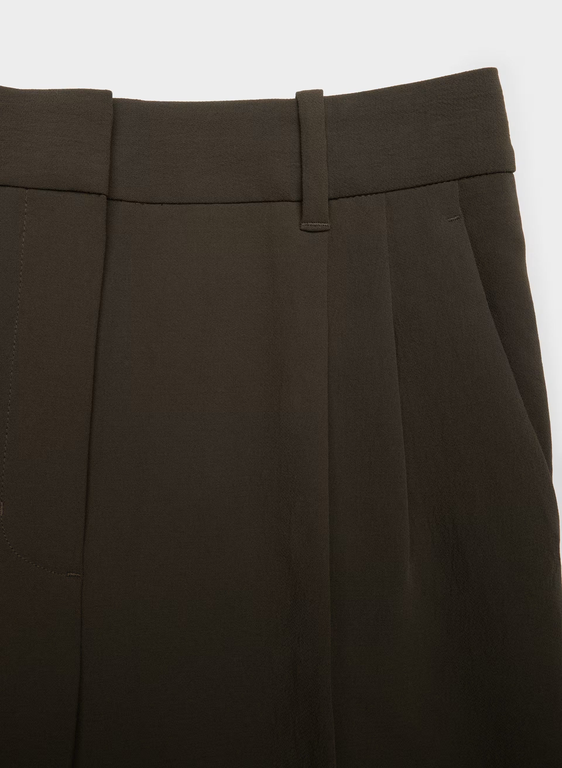 The Effortless Pant™ - Crepette™ - CACAO NIB BROWN