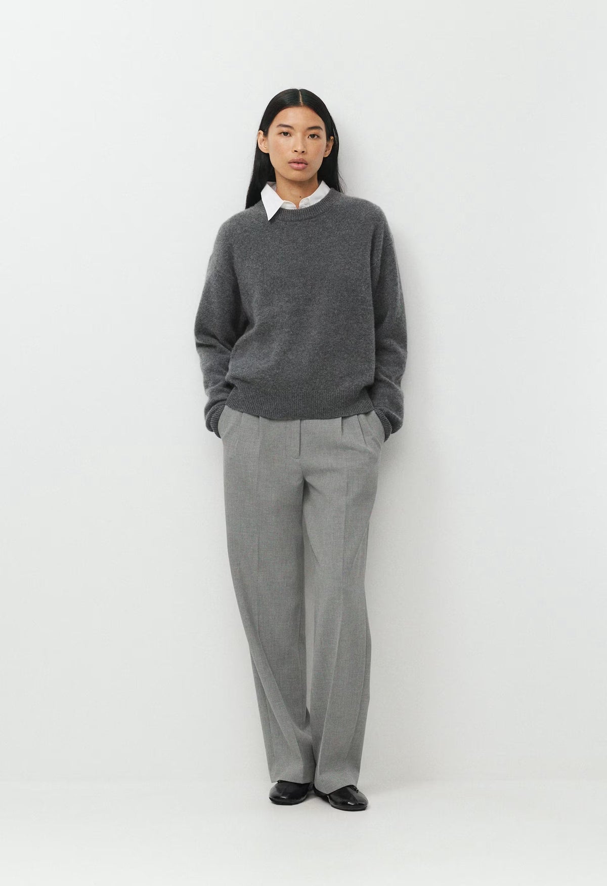 The Effortless Pant™ - Eversential™ - HEATHER DARK GREY