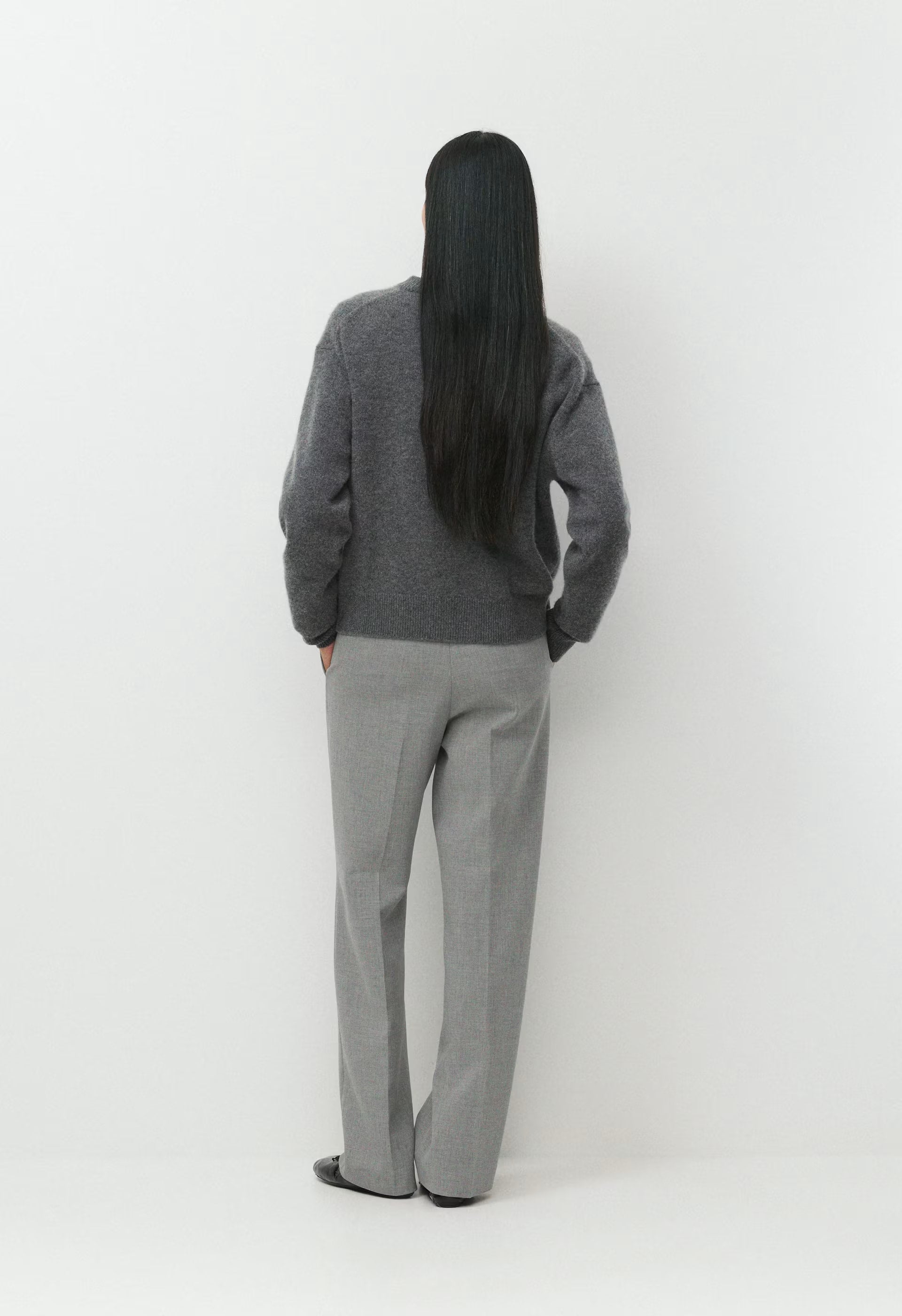 The Effortless Pant™ - Eversential™ - HEATHER DARK GREY