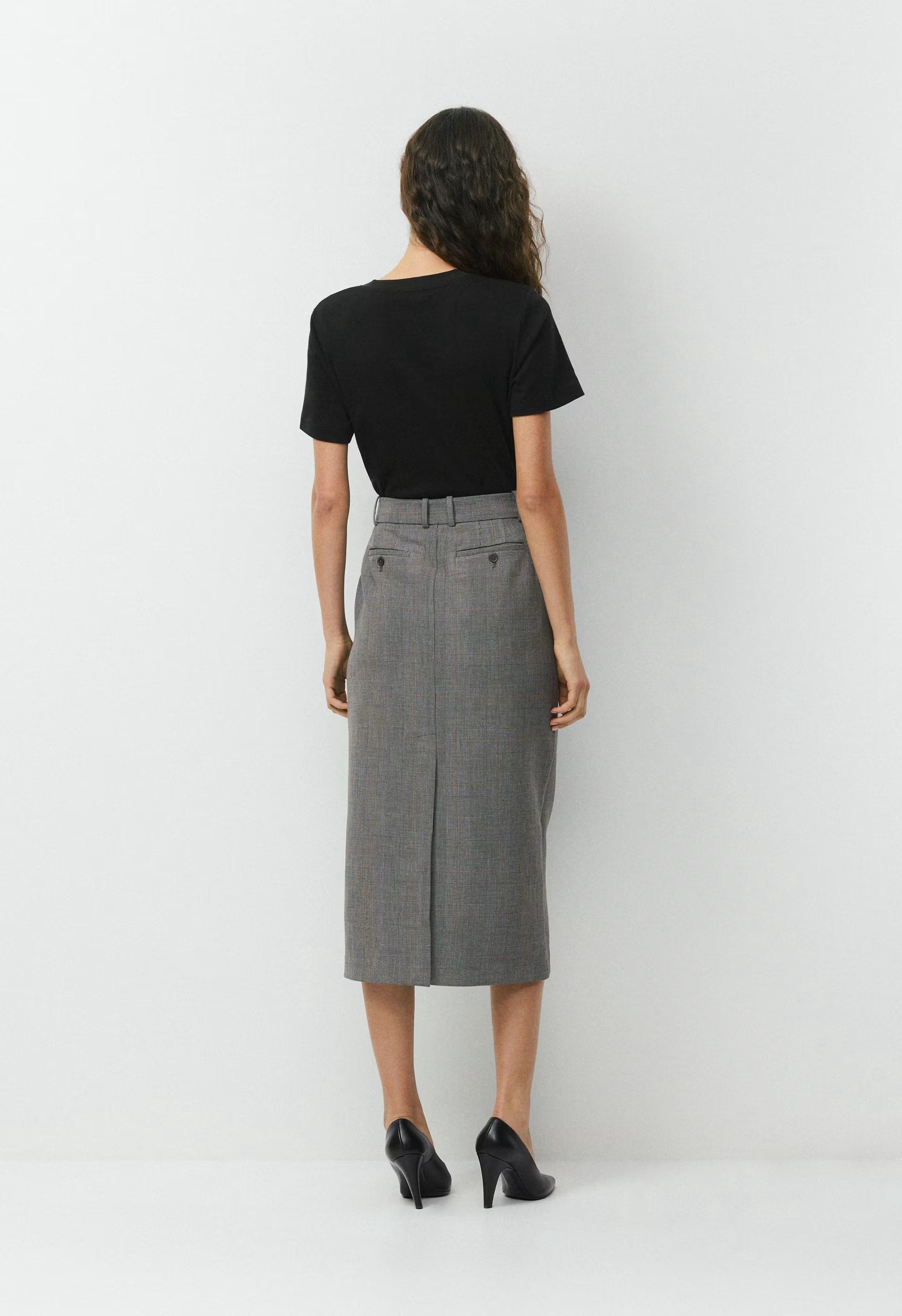 Chisel Maxi Skirt - Eversential™ - H DARK GREY/BLACK