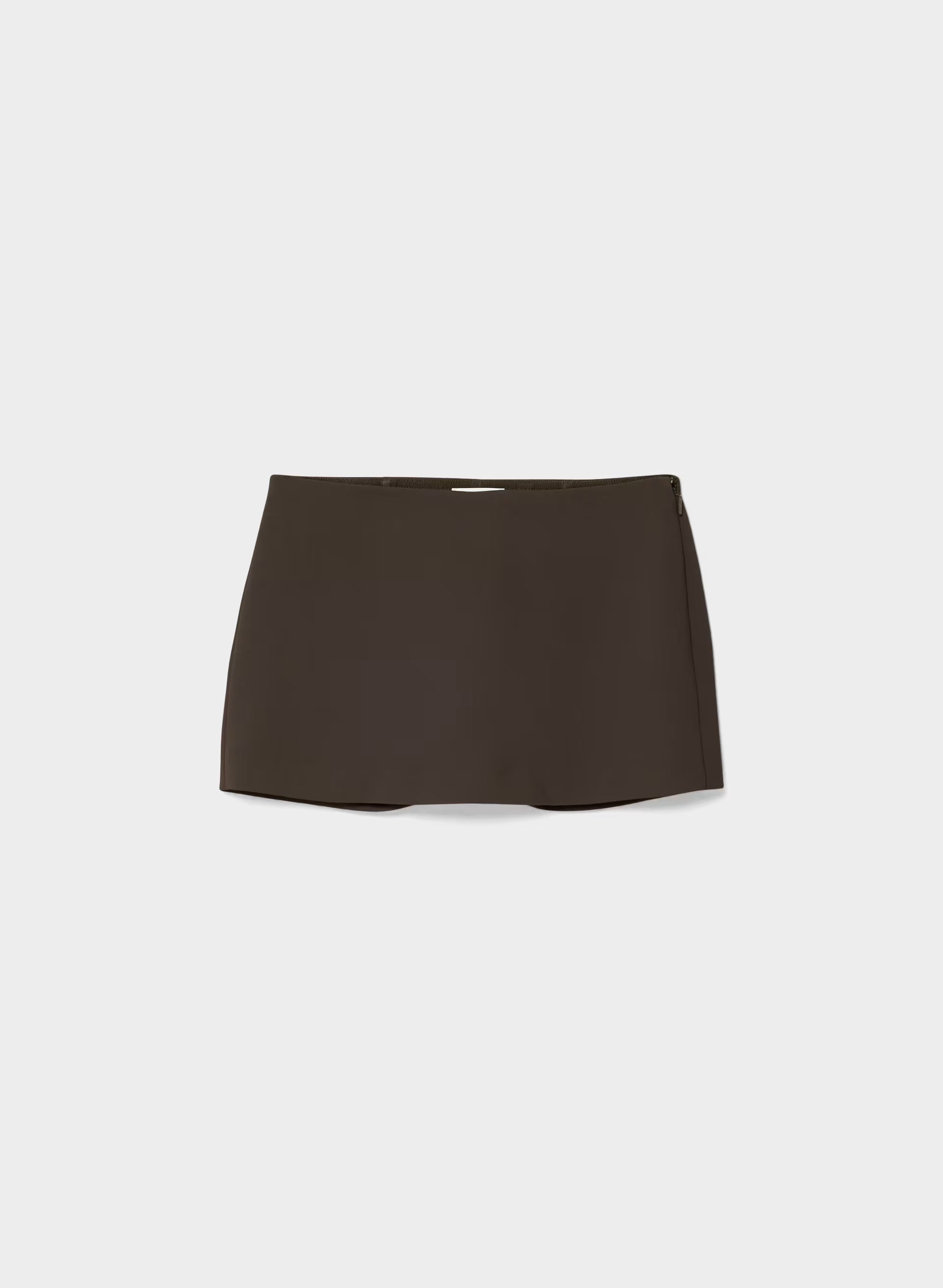 Jewel Skort - Crepette™ - CACAO NIB BROWN
