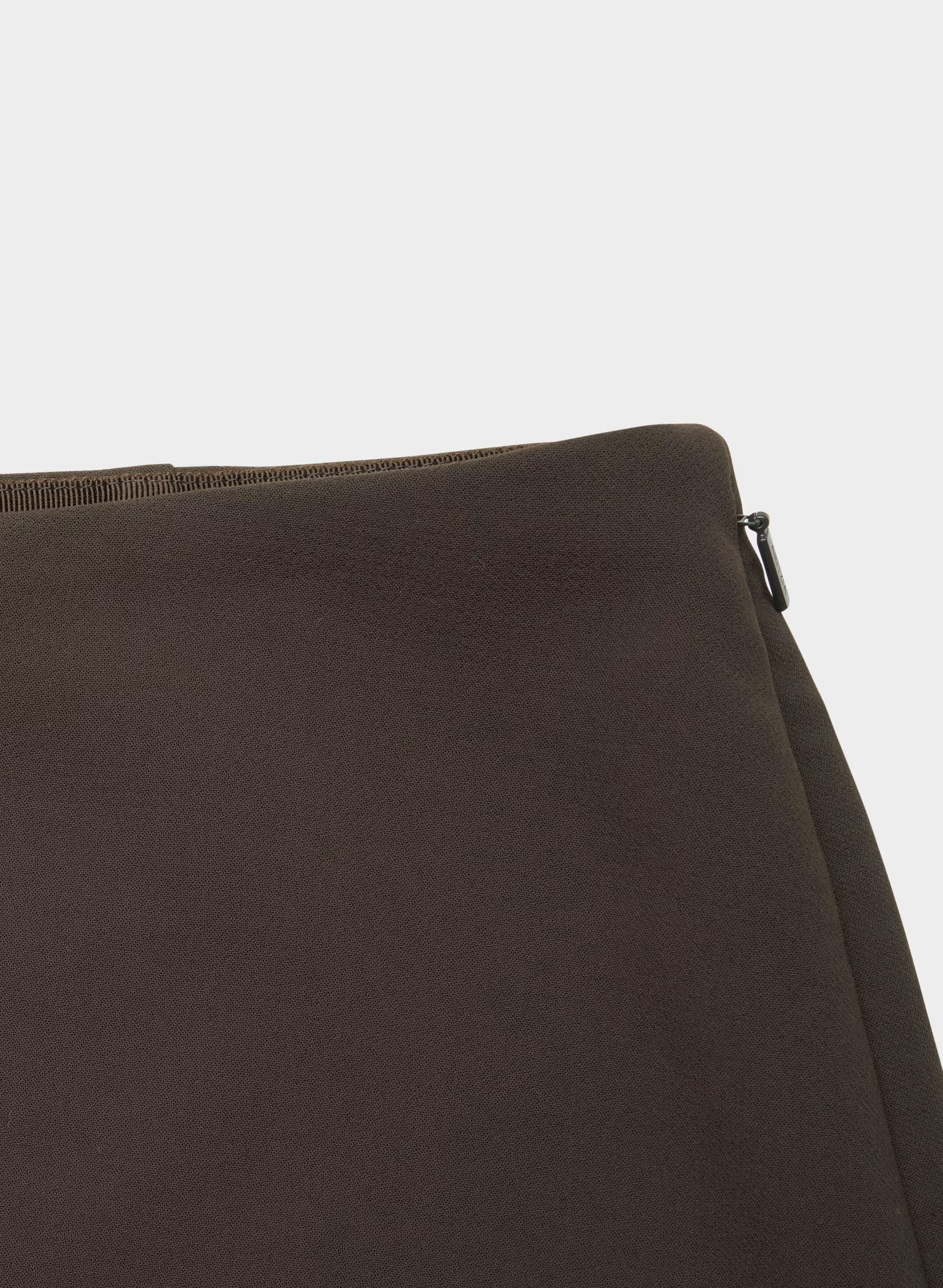 Jewel Skort - Crepette™ - CACAO NIB BROWN