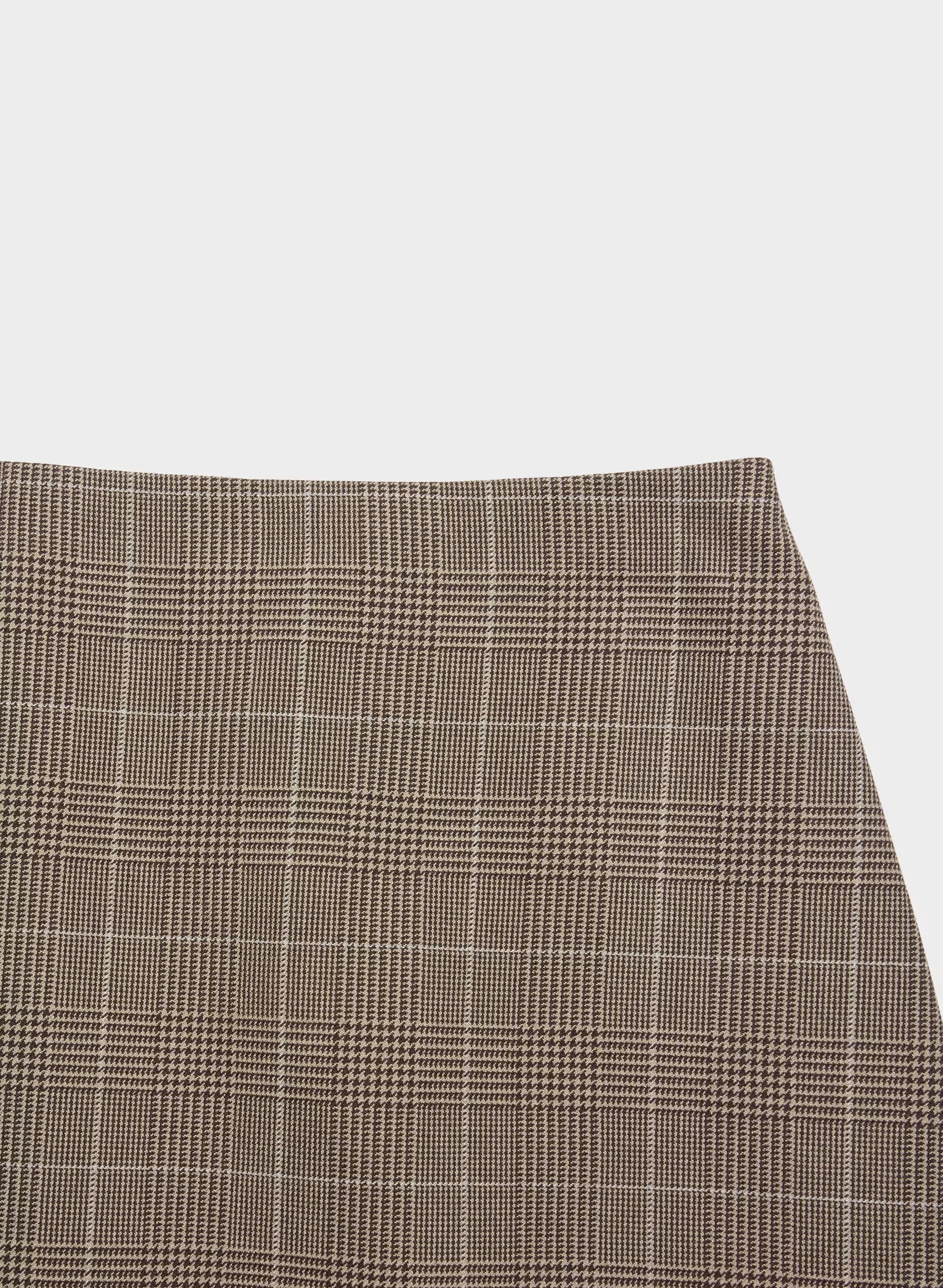 Classic Mini Skirt - ND TUP/RCH MCH BRWN
