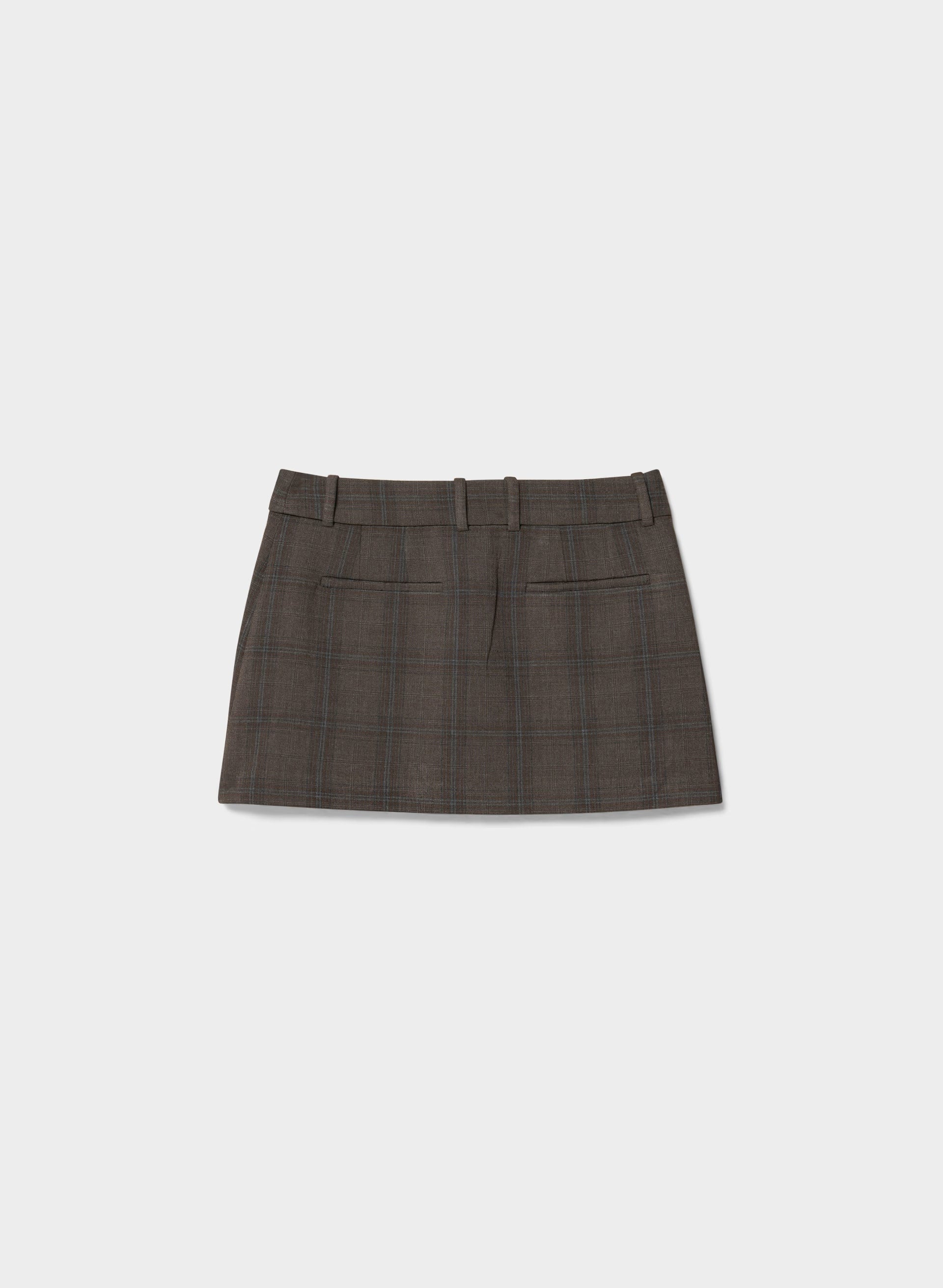 Chisel Micro Skort - Eversential™ - CACAO NIB BRWN/GREY