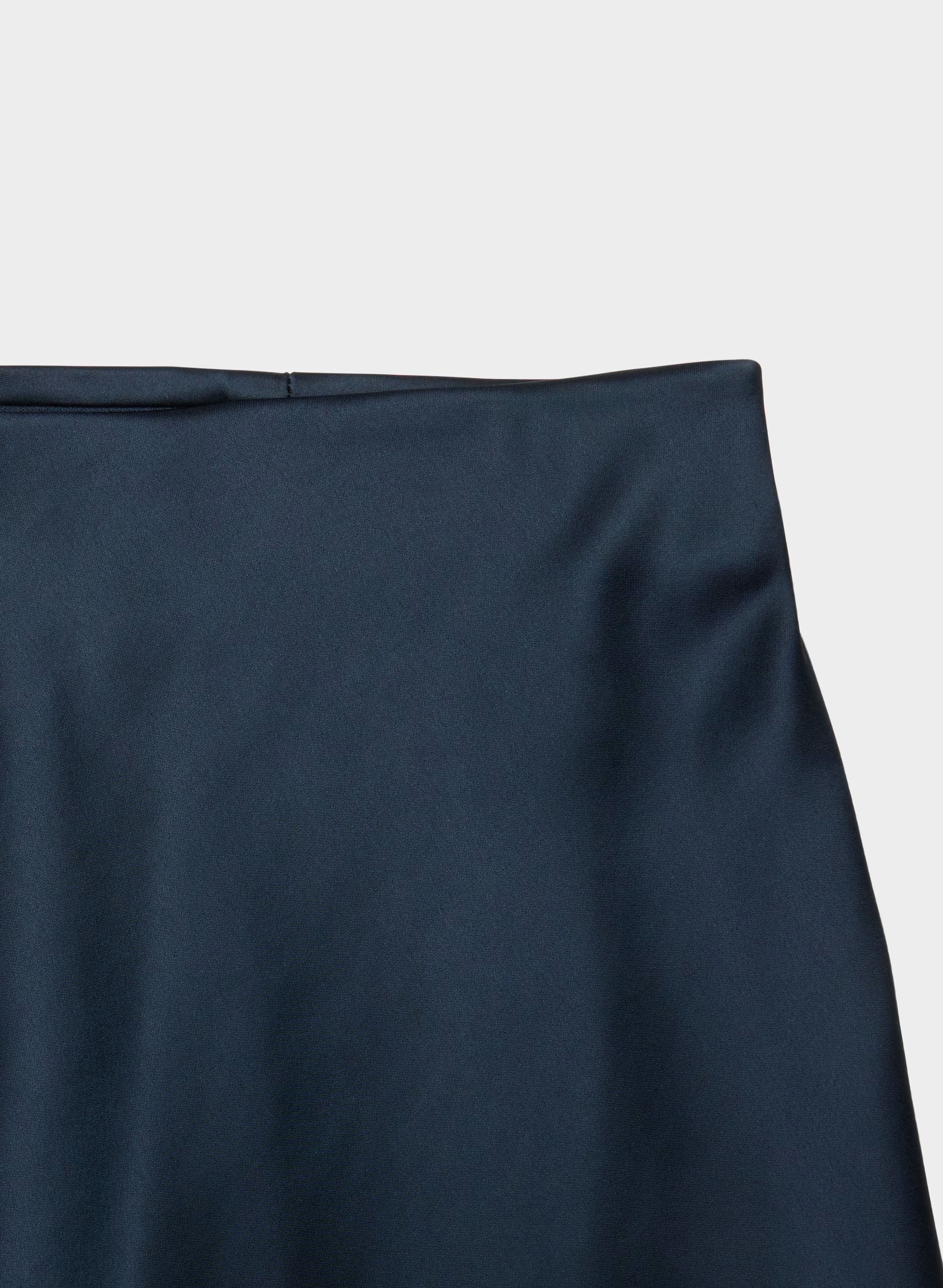 Capture Satin Skirt - ADMIRAL