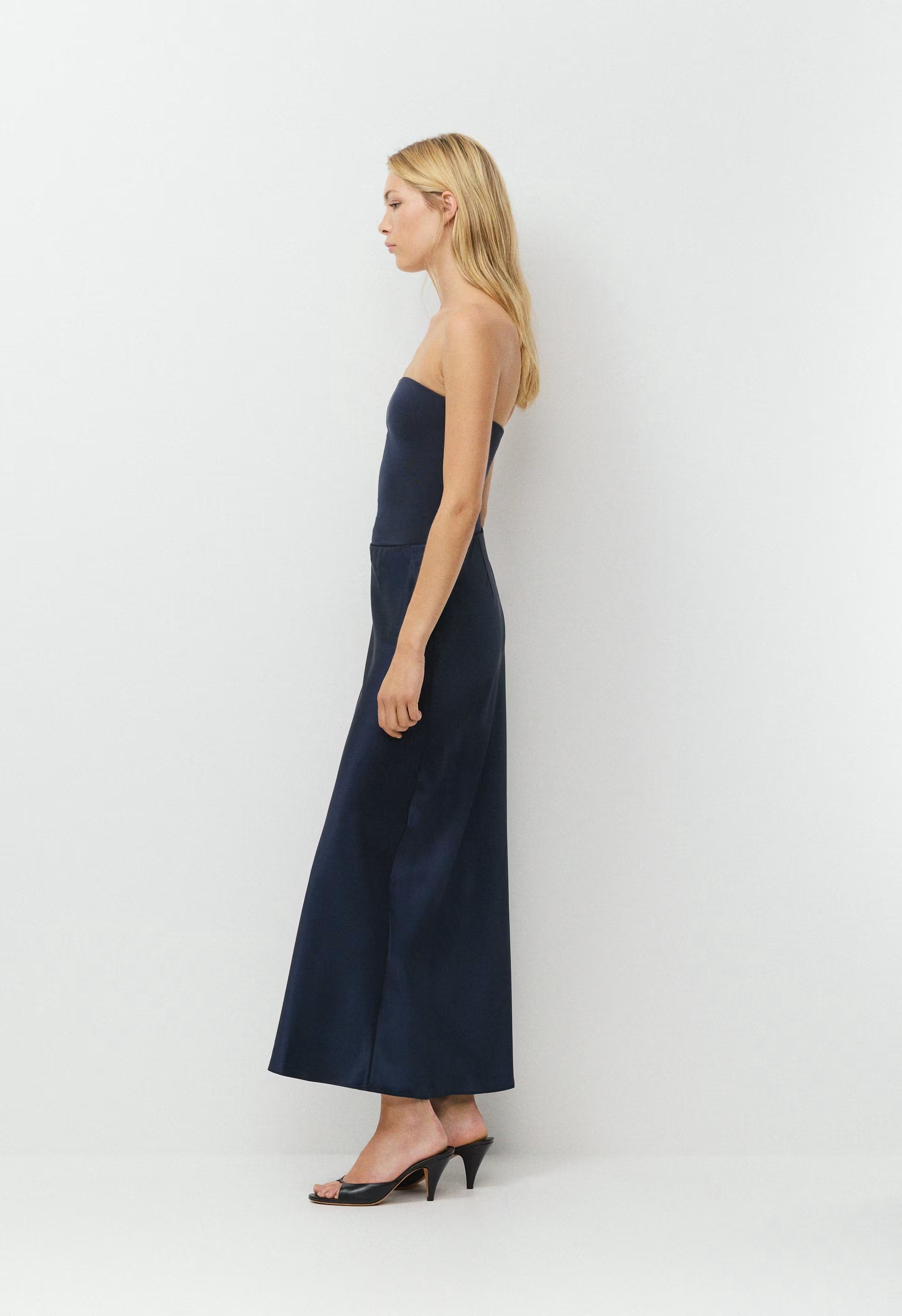 Capture Satin Skirt - ADMIRAL