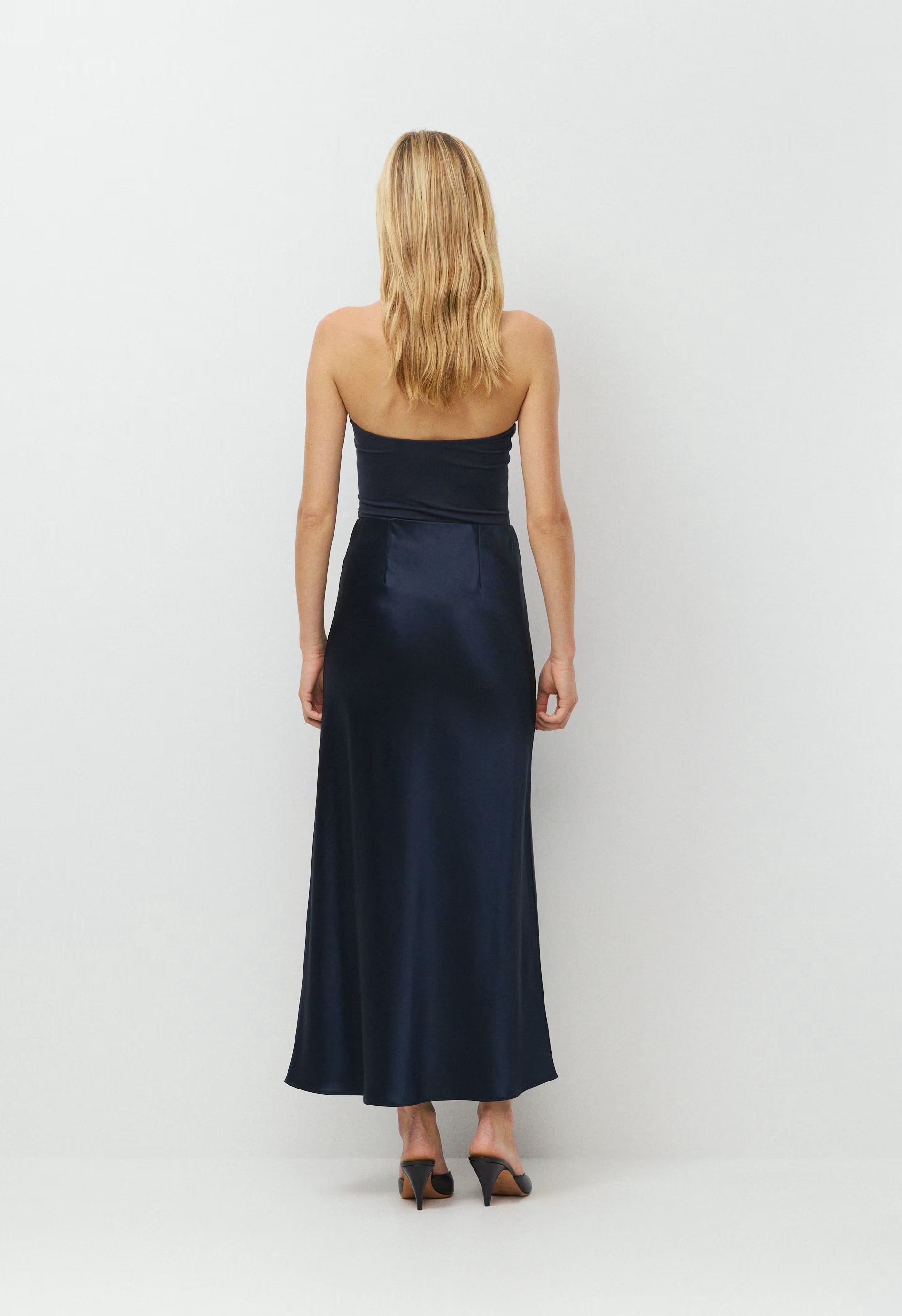 Capture Satin Skirt - GALA PLUM