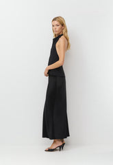Capture Satin Skirt - BLACK