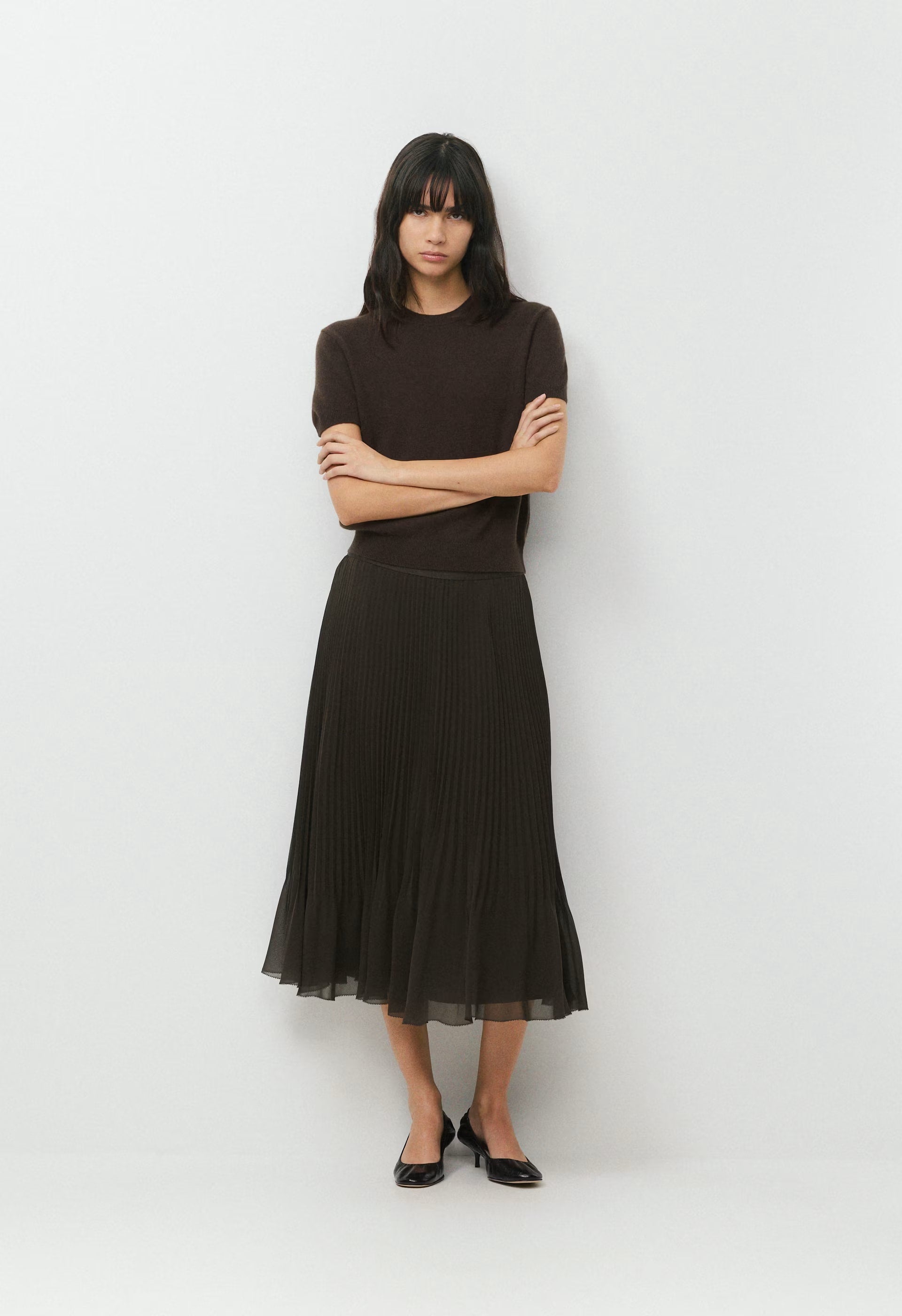Twirl Skirt - CACAO NIB BROWN