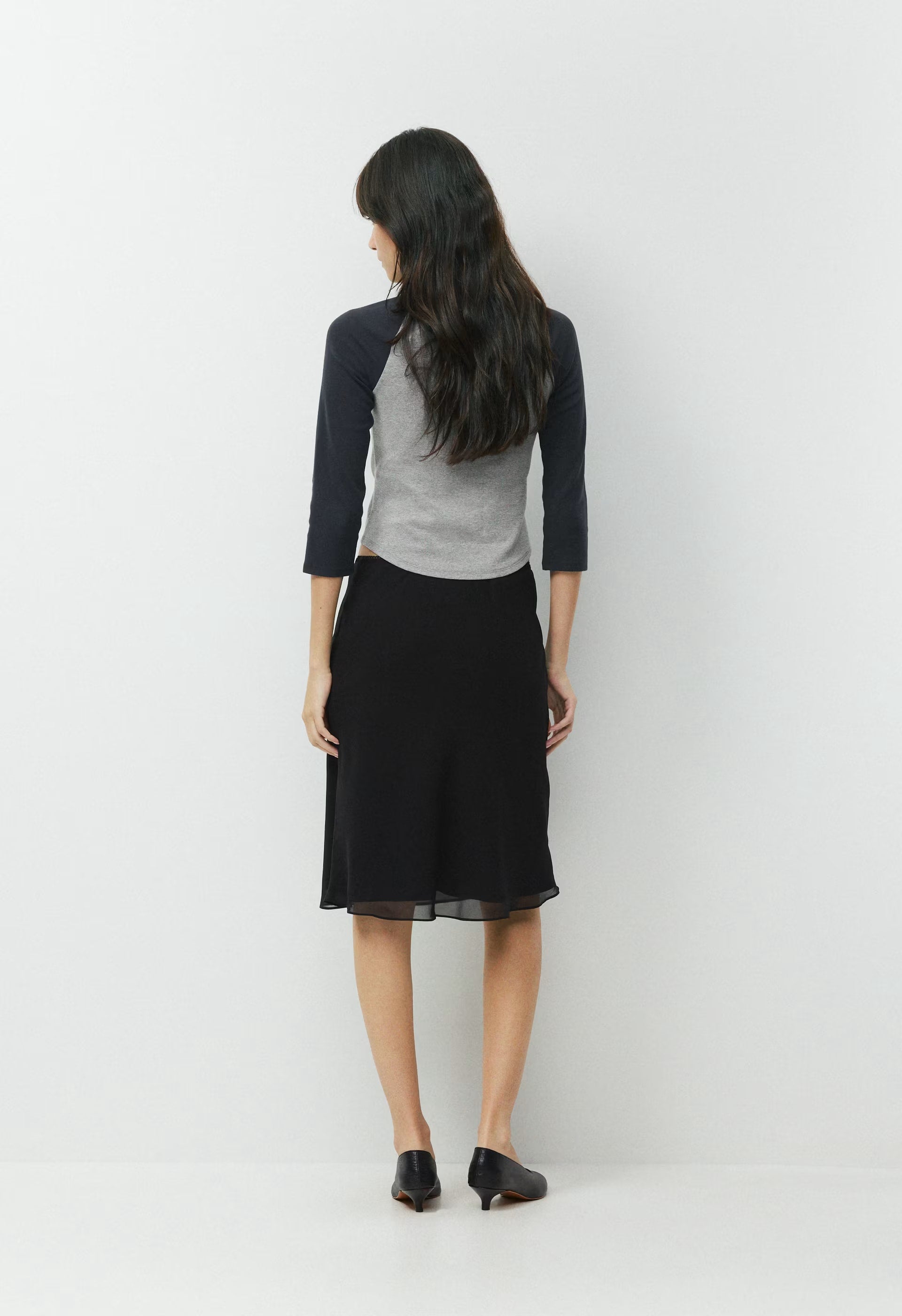 Apothecary Silk Skirt - BLACK