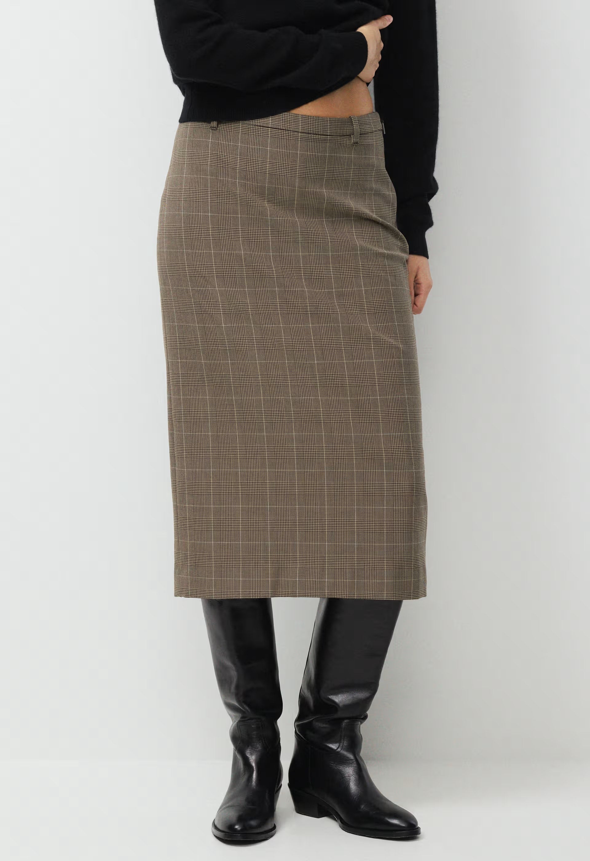 Clocktower Skirt - ND TUP/RCH MCH BRWN
