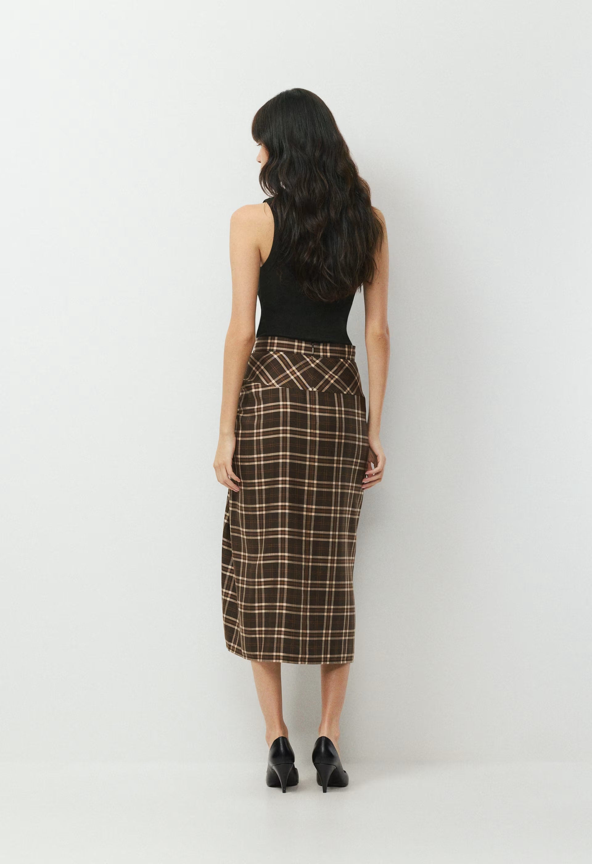 Embark Skirt - CACAO NIB BRWN/MRCN BG