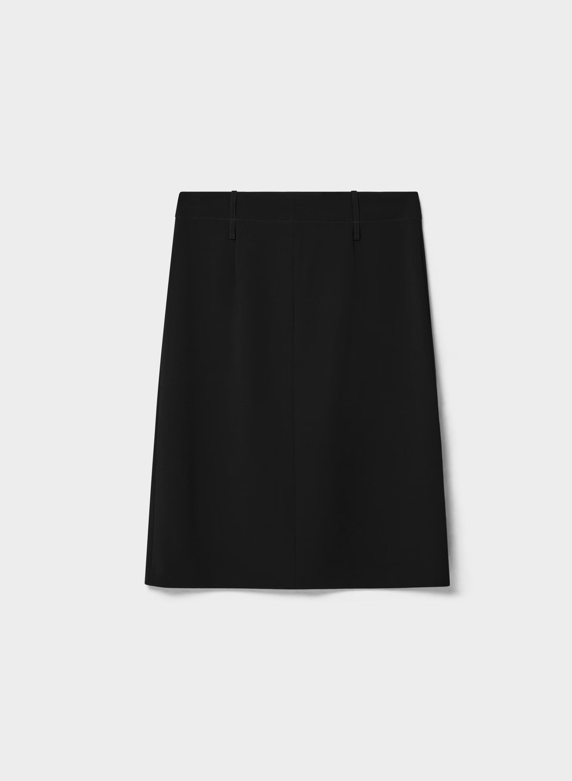 Optics Skirt - Sway Crepe - BLACK
