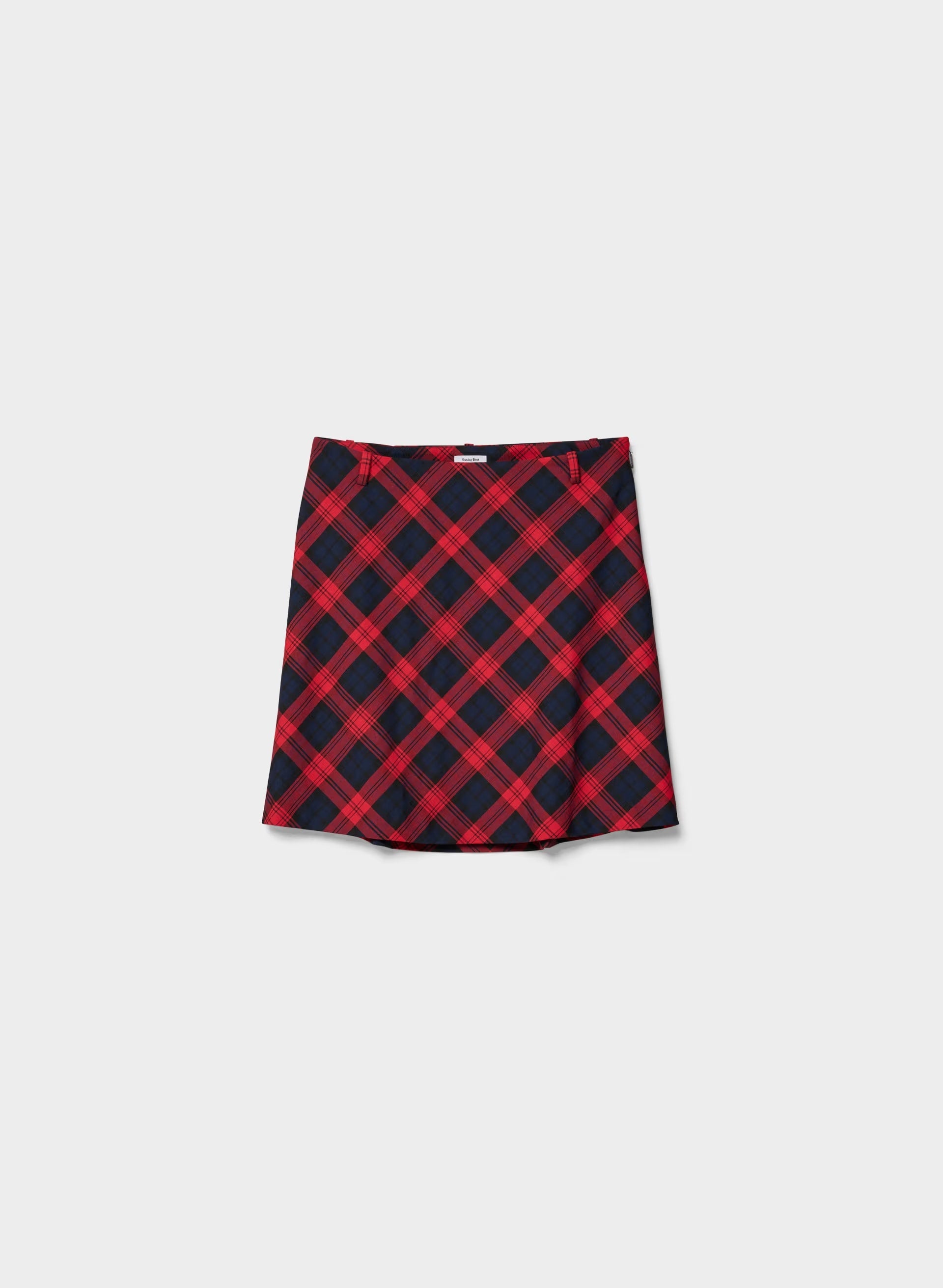 Clarissa Skirt - ADMRL NVY/FLSG RED