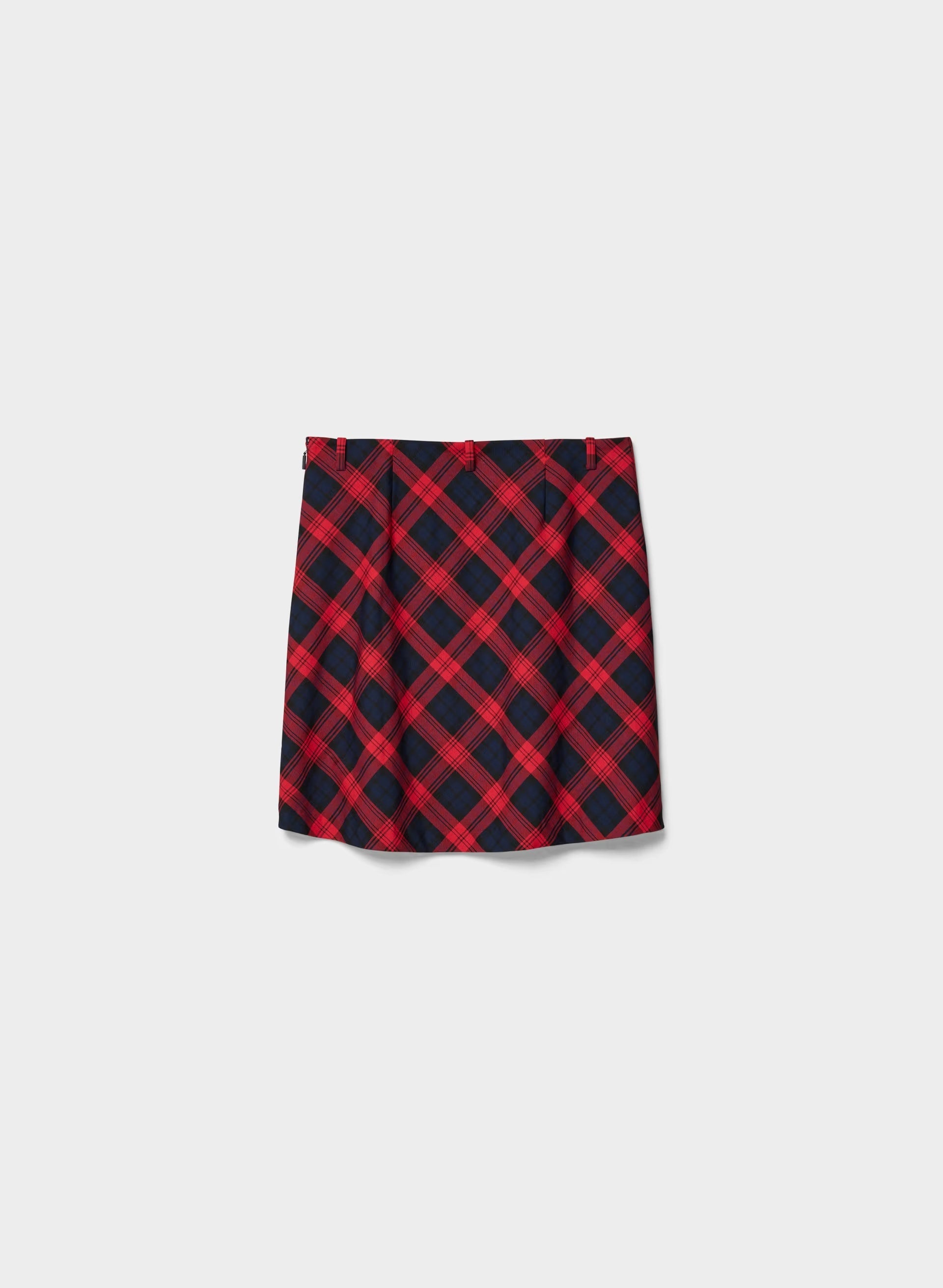 Clarissa Skirt - ADMRL NVY/FLSG RED