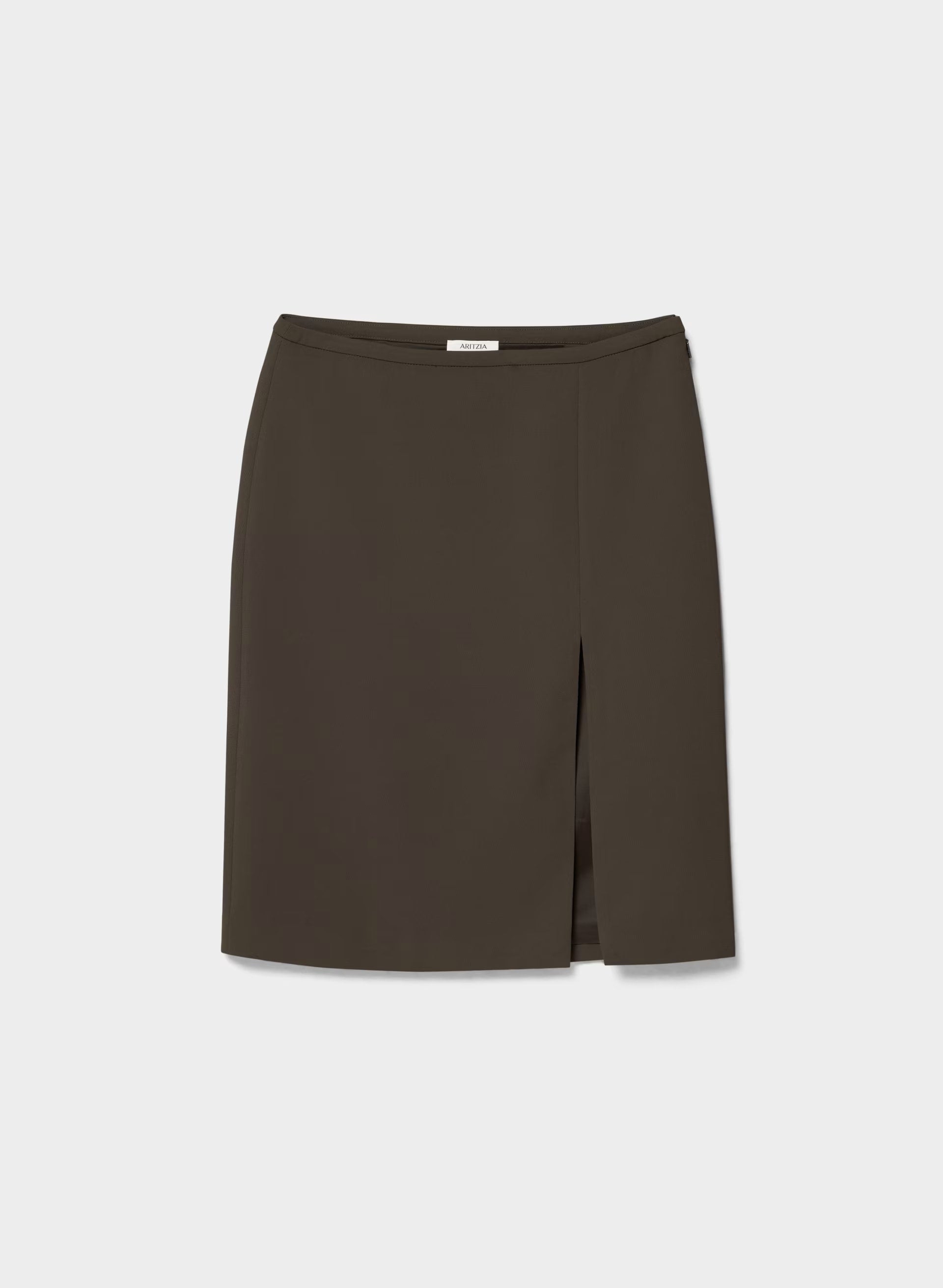 Scholar Skirt - Crepette™ - CACAO NIB BROWN