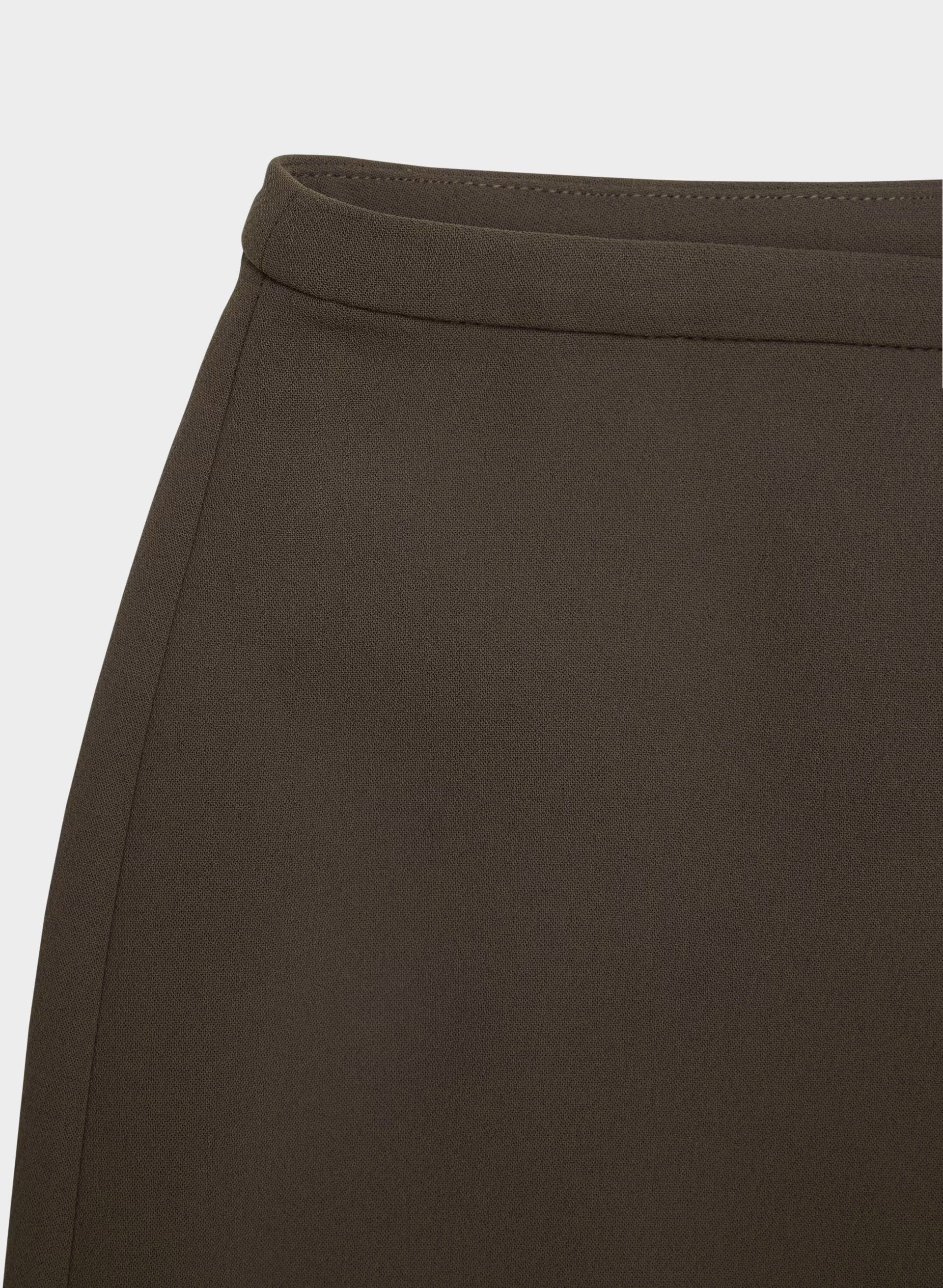 Scholar Skirt - Crepette™ - CACAO NIB BROWN