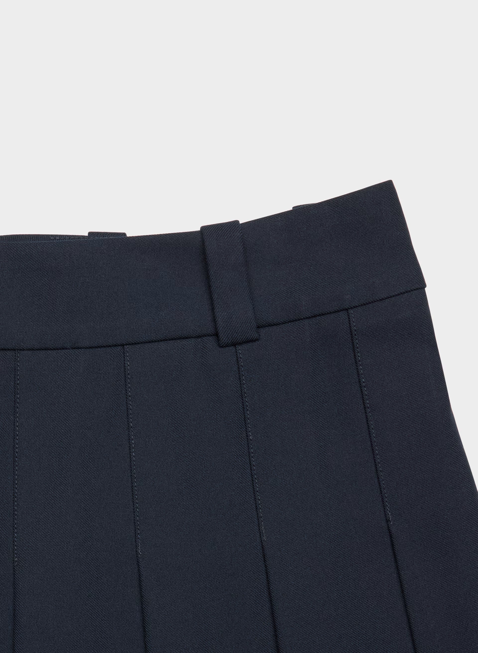 Olive Micro Skirt - ADMIRAL NAVY