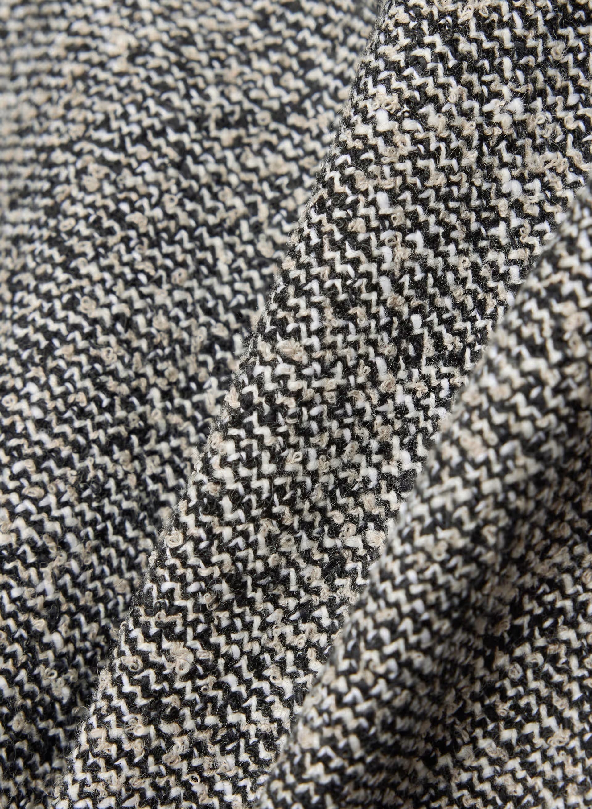 Metric Skirt - SPCKL TWEED BLK/WHITE