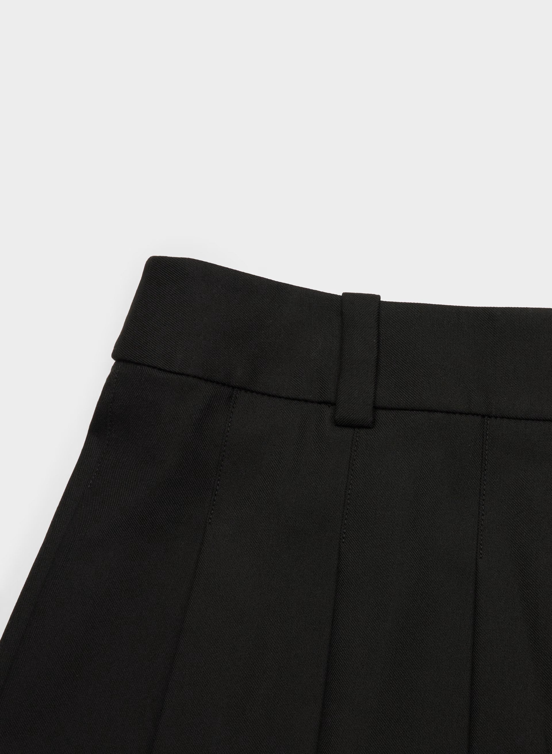 Olive Super Lo-Rise Micro Skort - BLACK