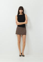 Render Skort - R MCH BRN/COLA TAUPE