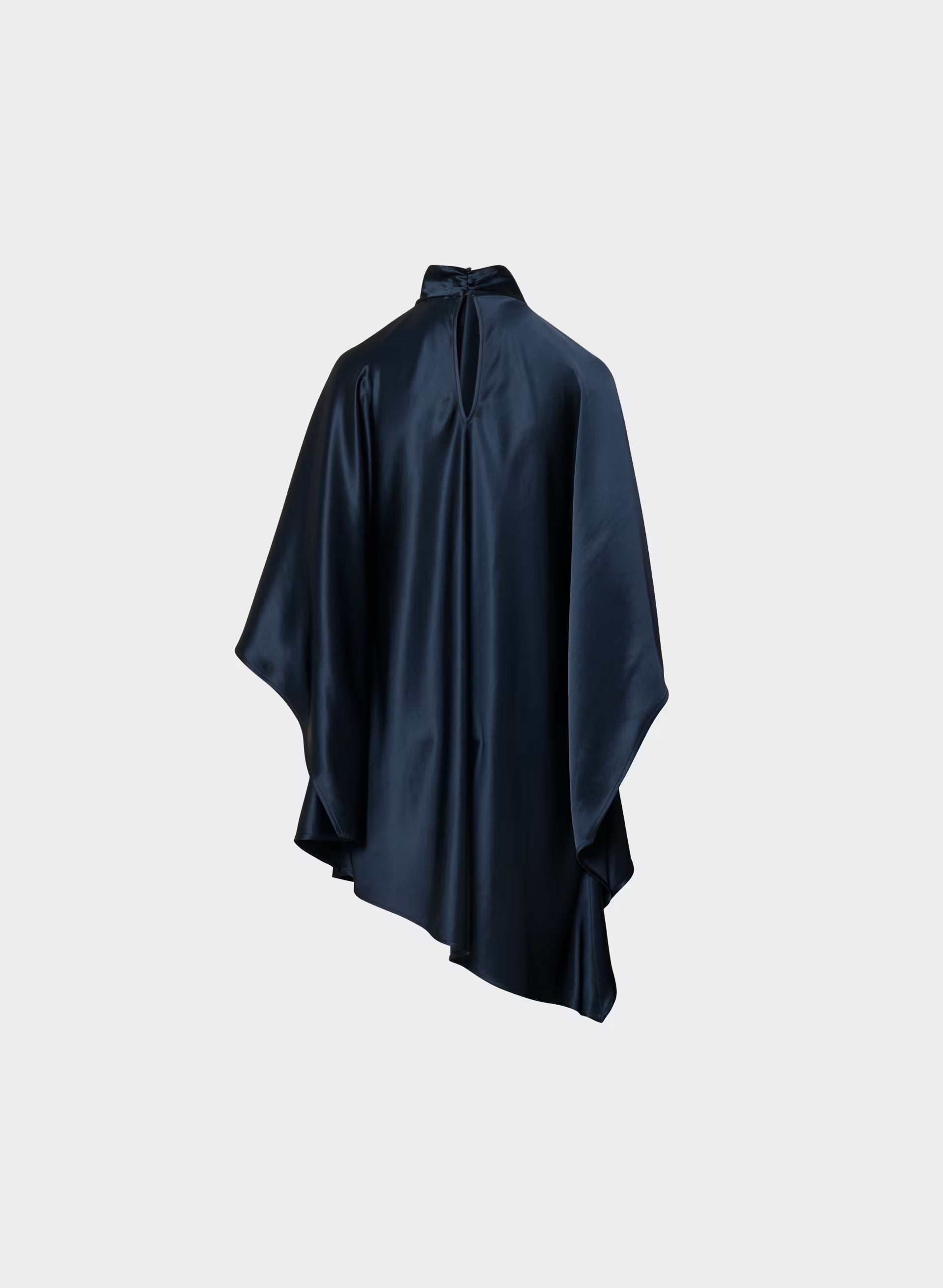 Fan Satin Dress - ADMIRAL