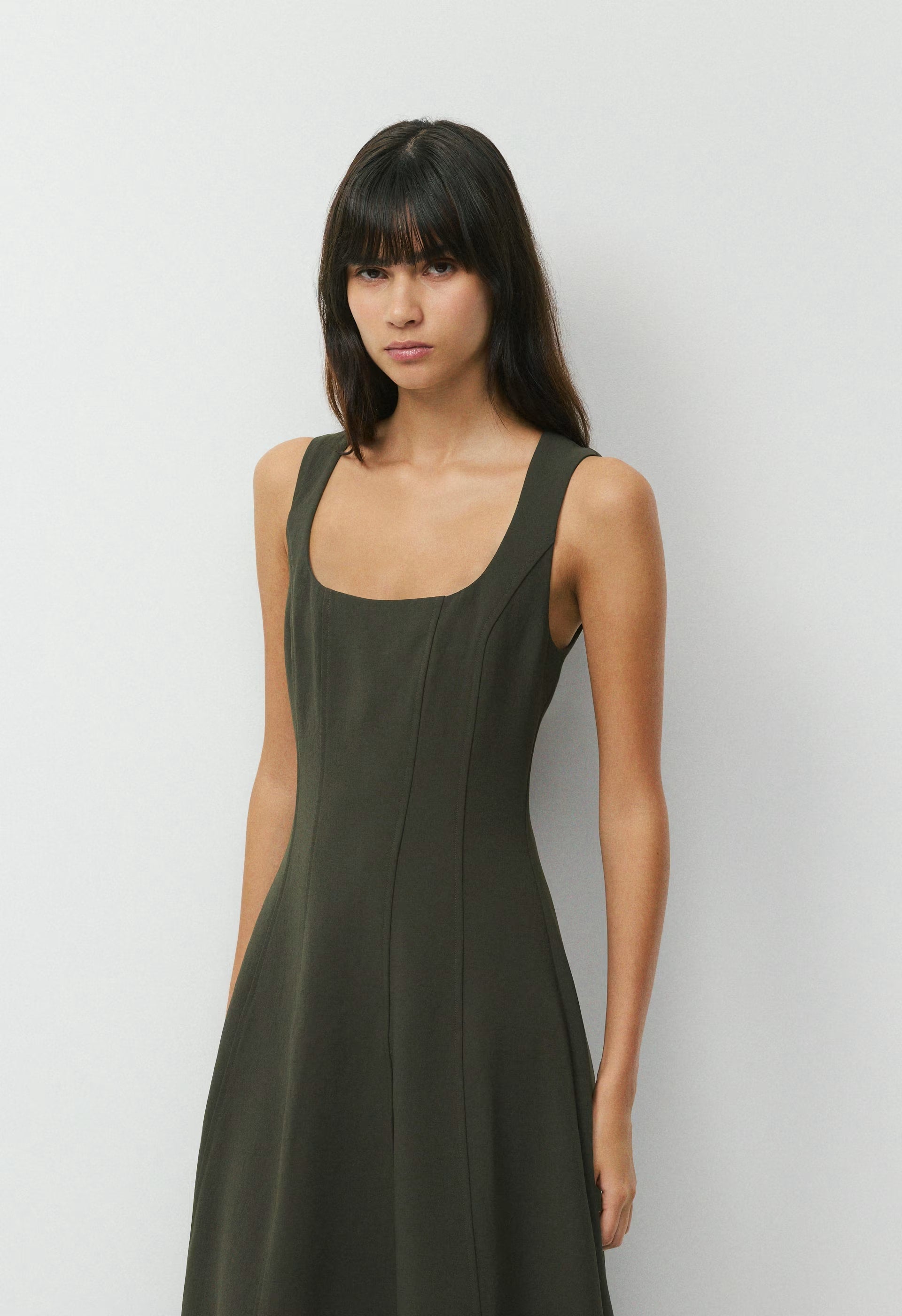 Leiden Dress - Crepette™ - FLINT GREEN