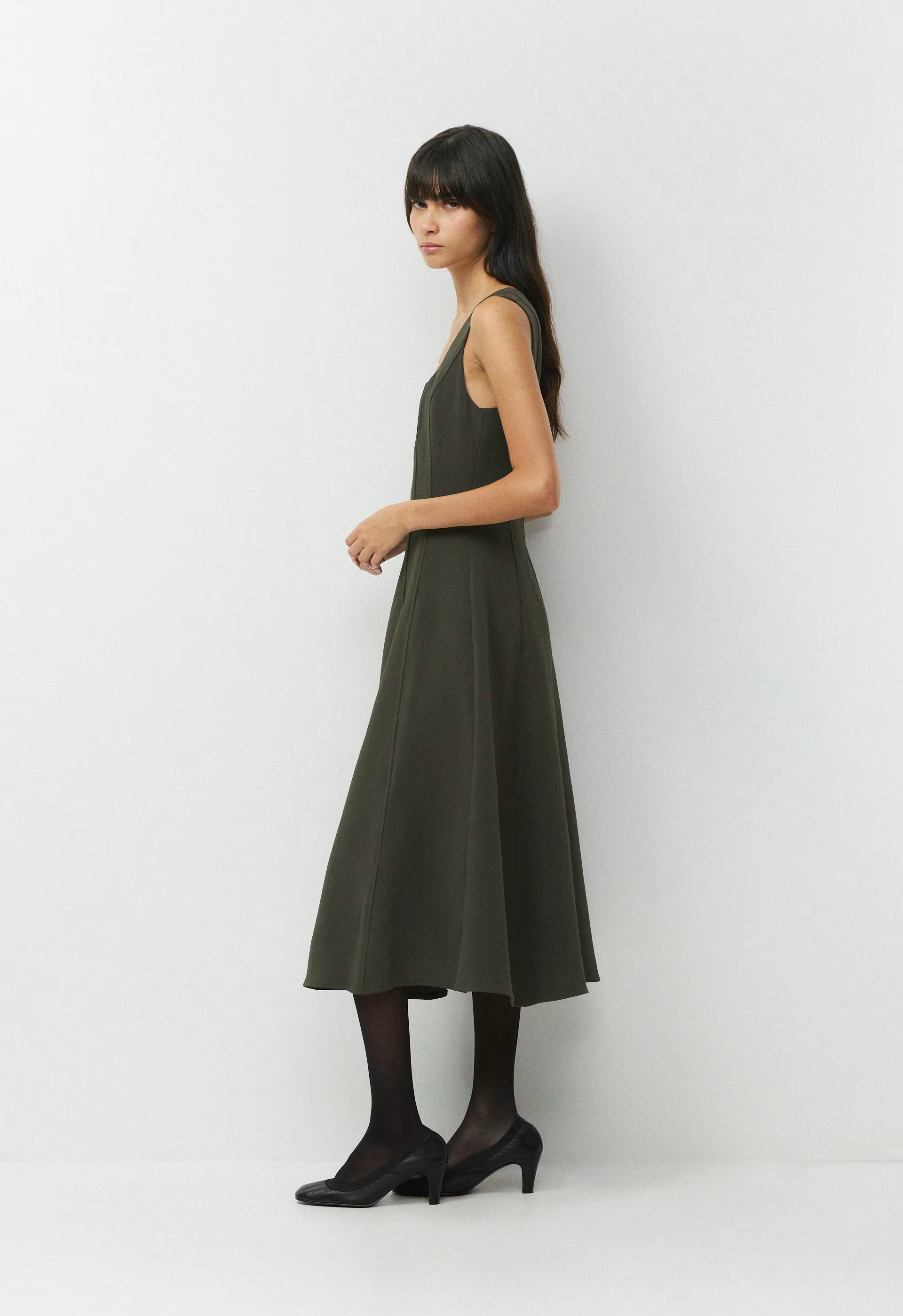 Leiden Dress - Crepette™ - FLINT GREEN