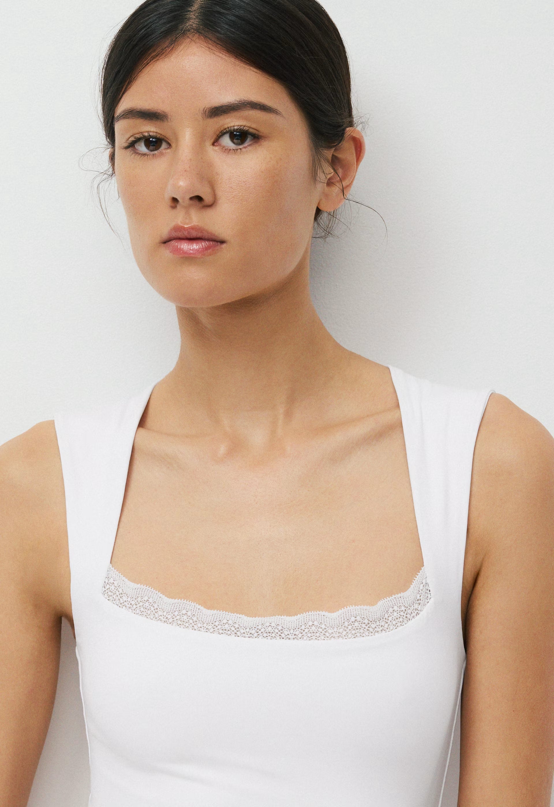 Original Contour Together Dress - BRIGHT WHITE