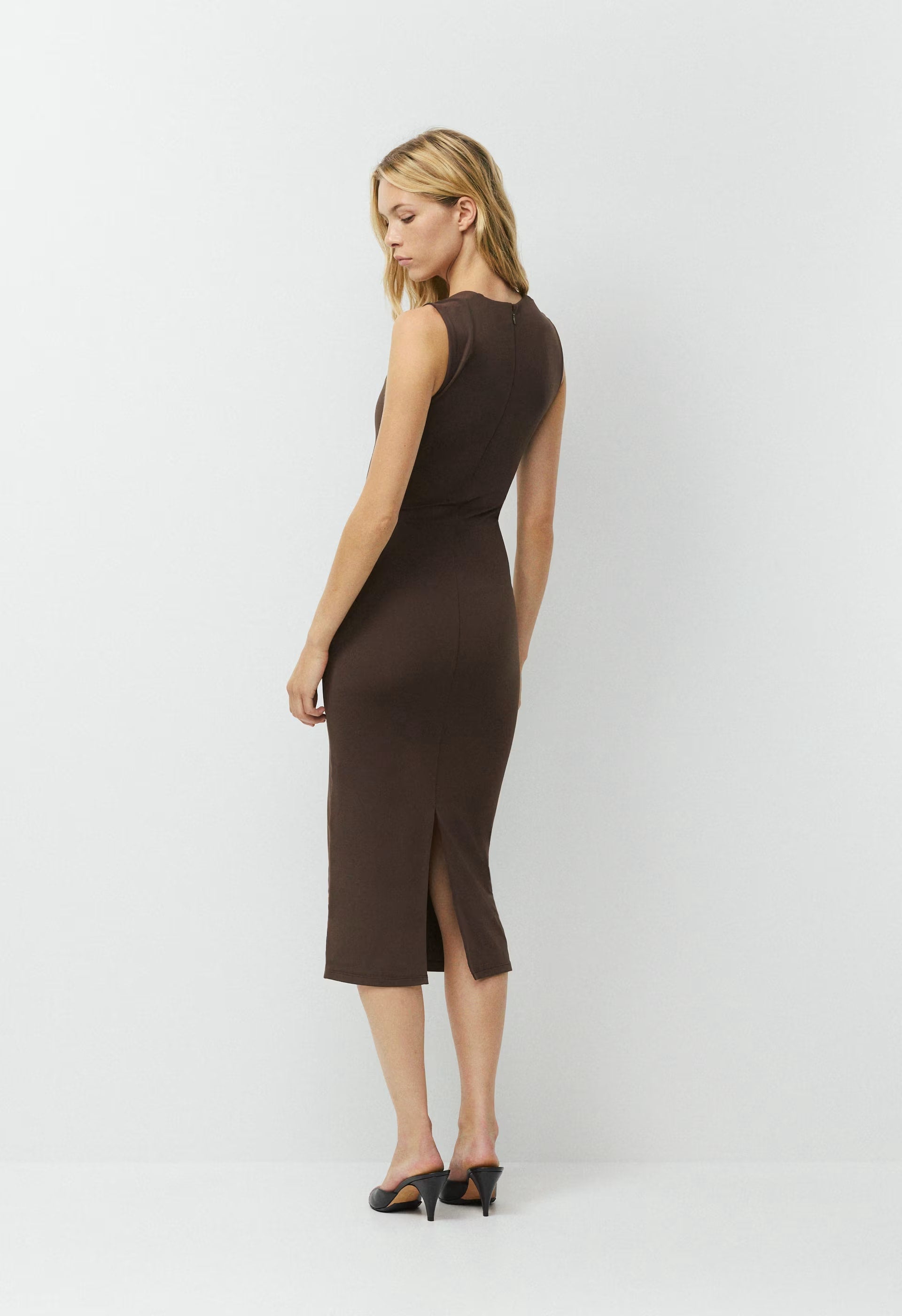 Original Contour Together Dress - RICH MOCHA BROWN