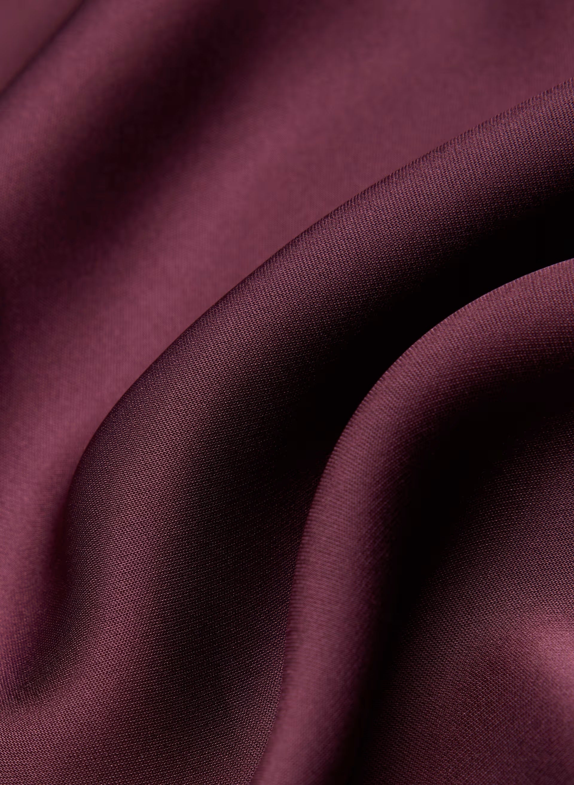 Duskfall Satin Dress - GALA PLUM