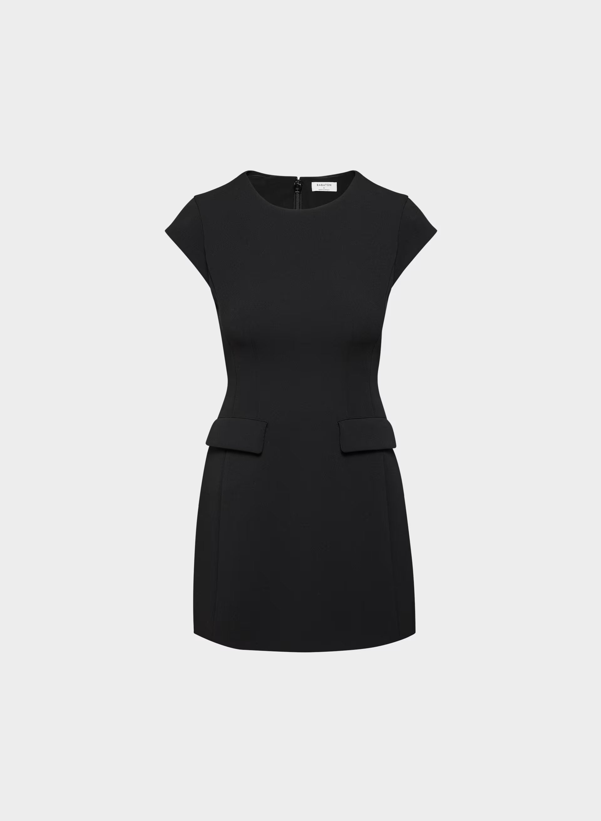 FigureKnit™ Priestly Dress - BLACK