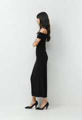 Smooth Matter™ Echelon Dress - BLACK