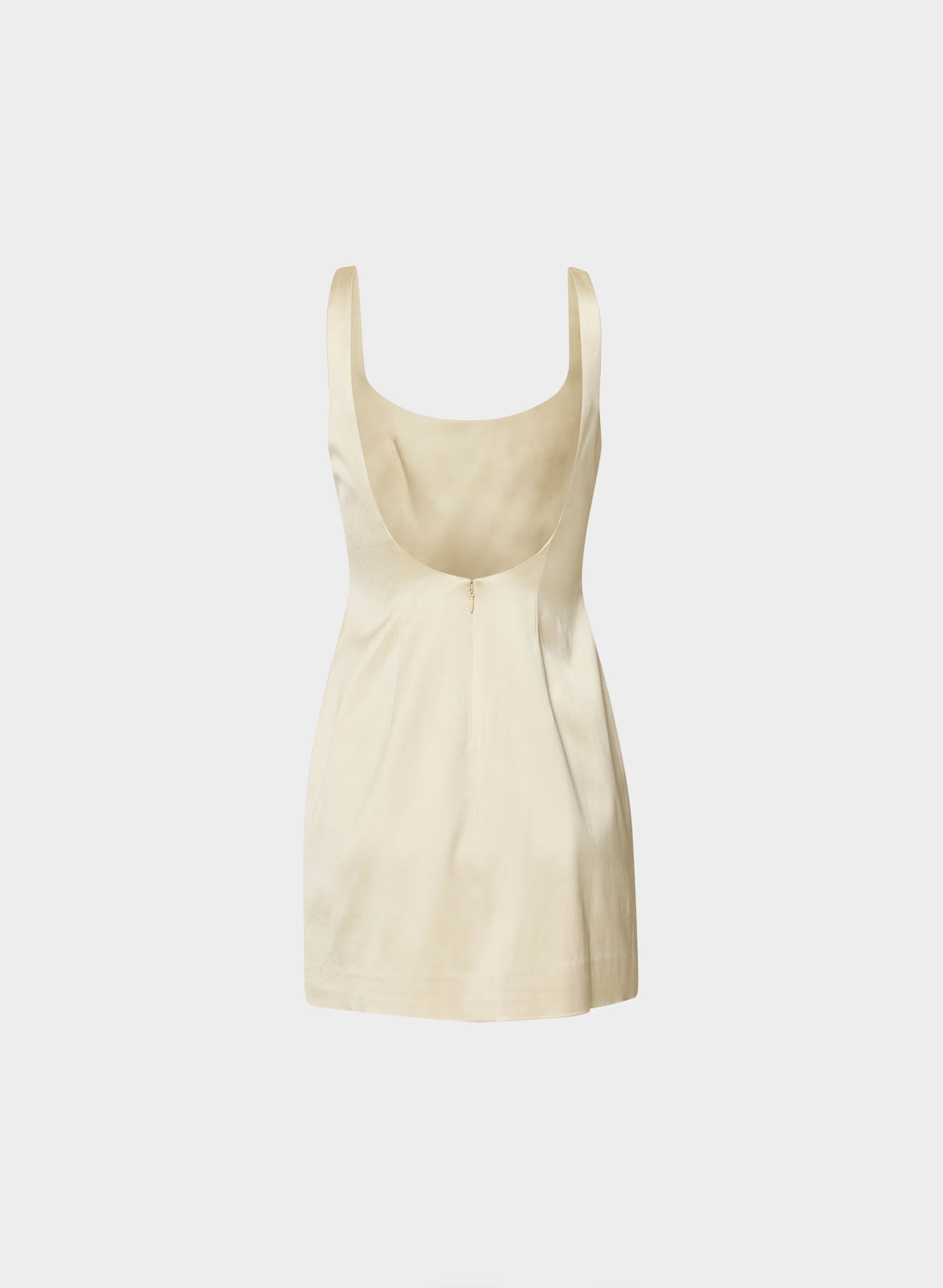 Headliner Satin Dress - SEASIDE CREAM