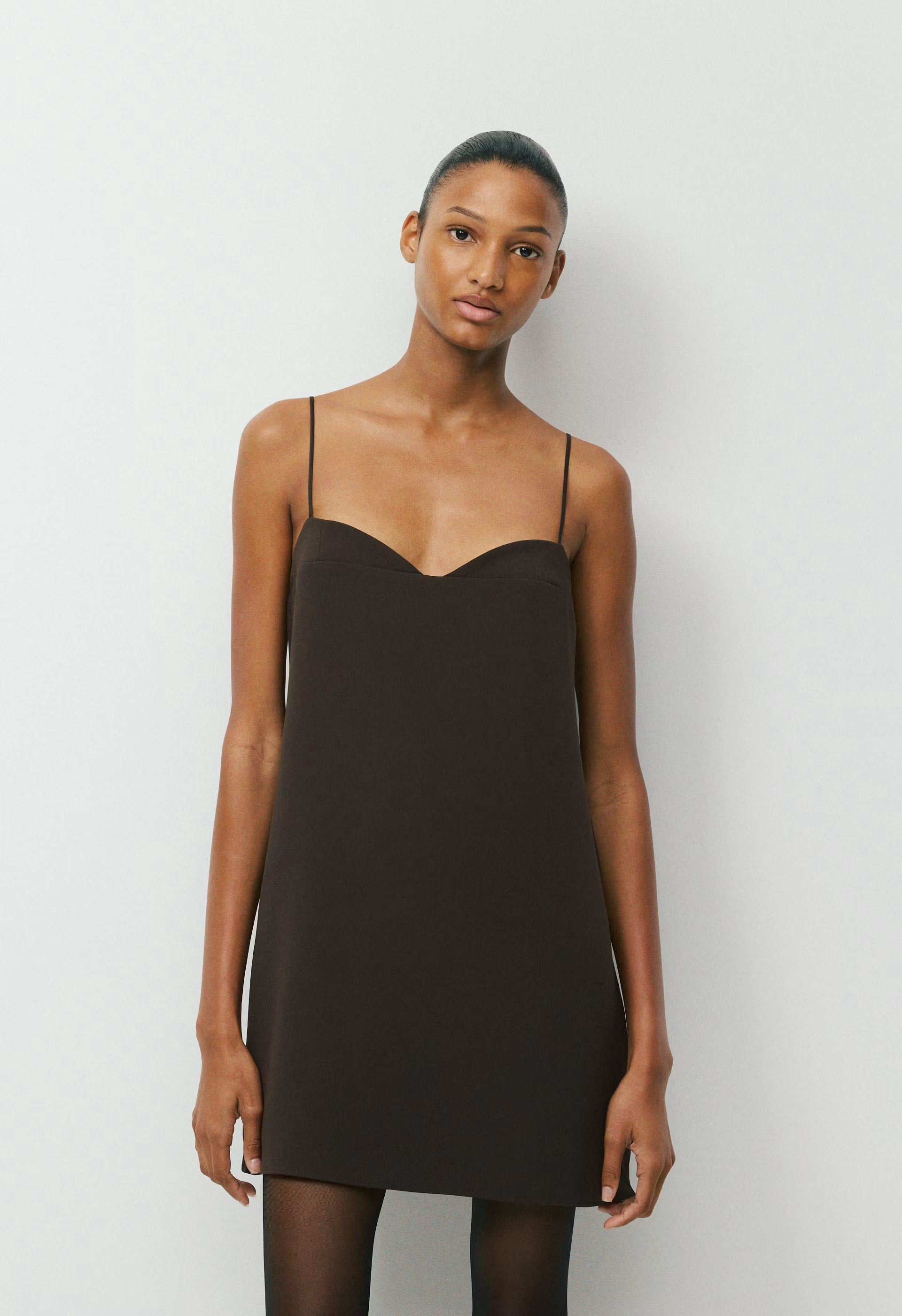 Ponder Cami Dress - Crepette™ - CACAO NIB BROWN