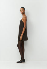 Ponder Cami Dress - Crepette™ - CACAO NIB BROWN