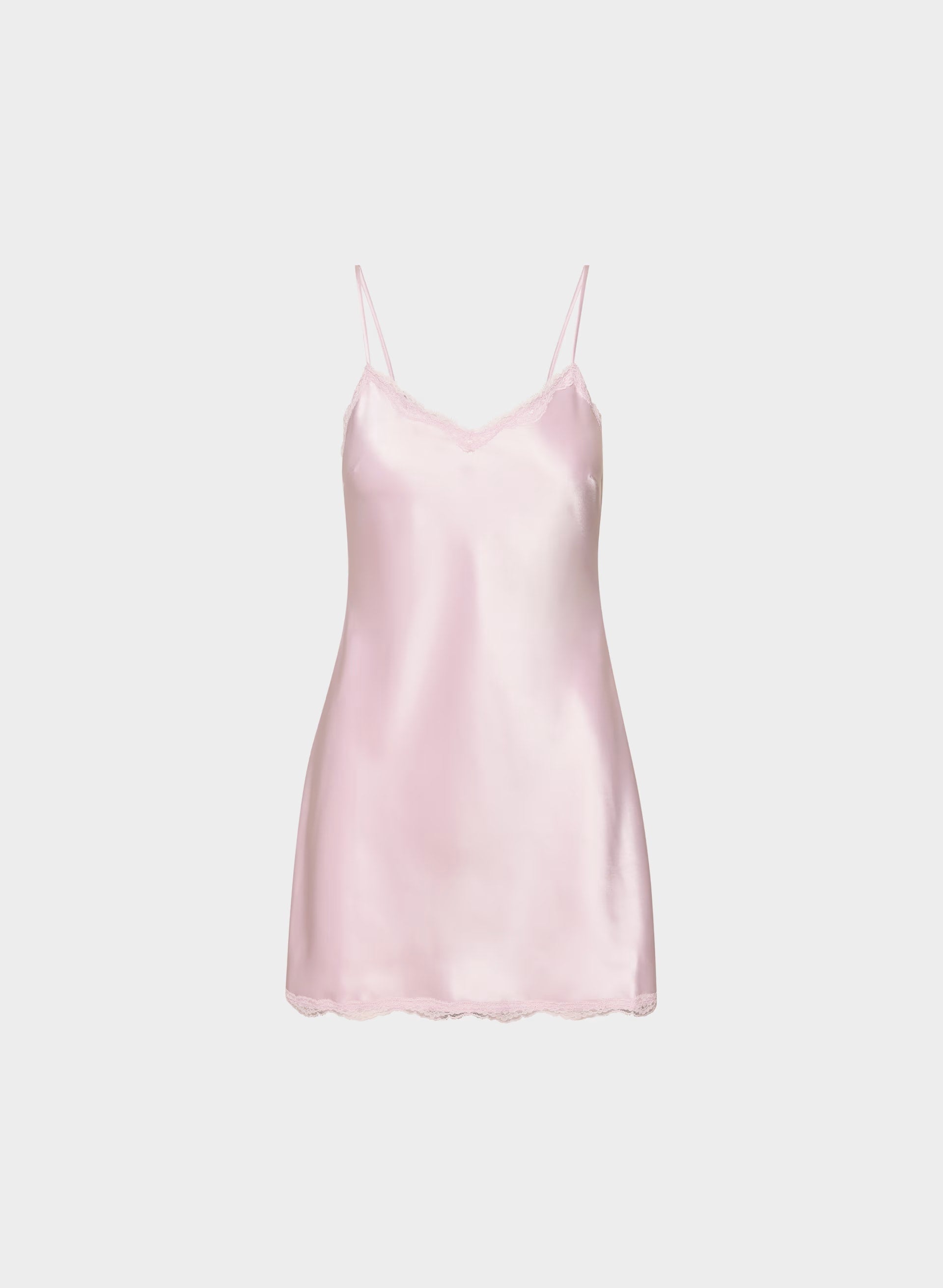 Madeleine Satin Dress - MAGNOLIA
