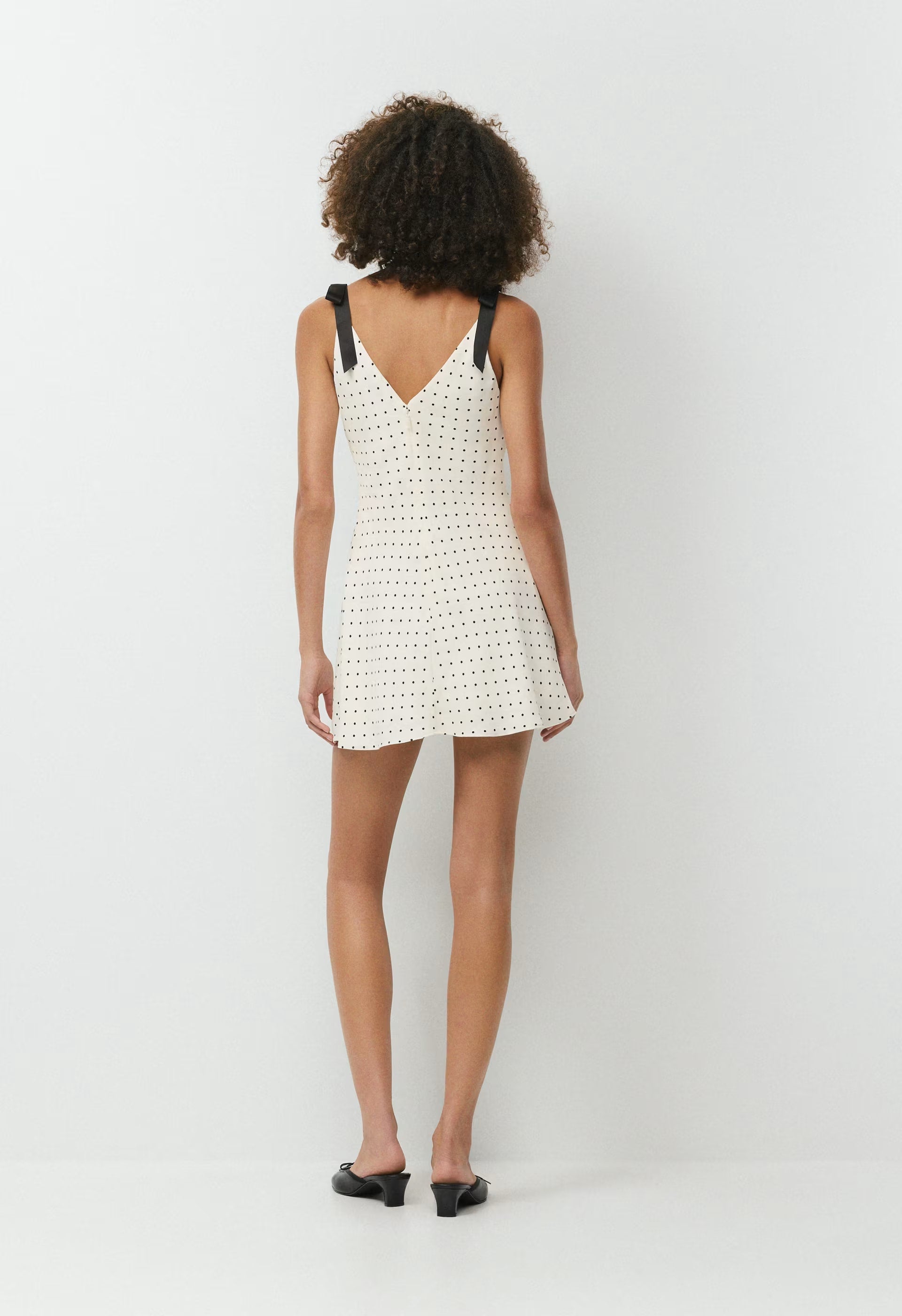 Juliet Dress - LIGHT BIRCH/BLACK