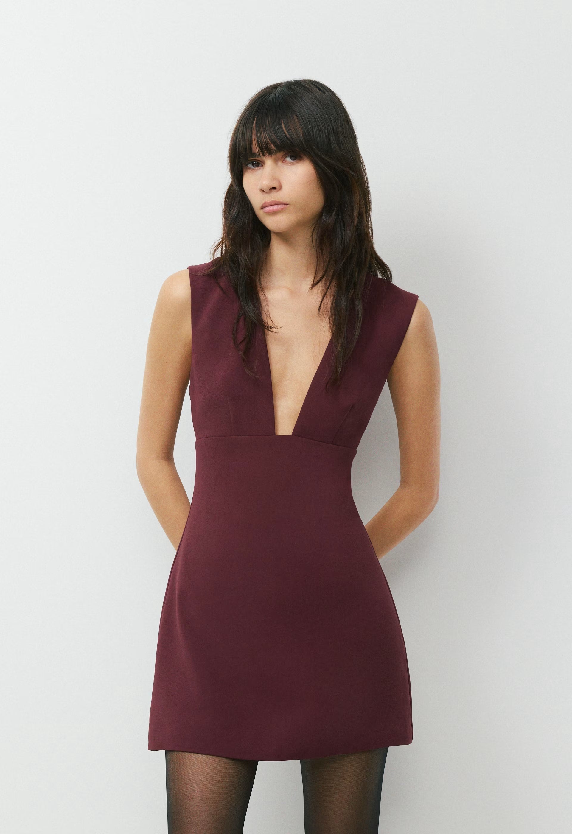 Dialogue Dress - Crepette™ - GALA PLUM
